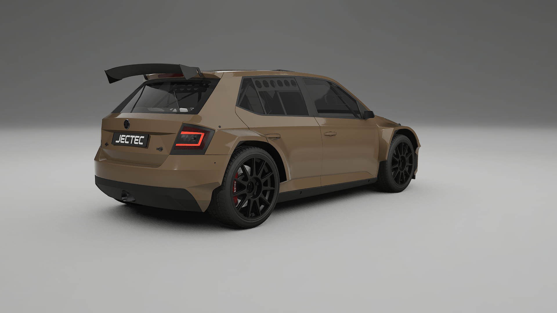 Škoda Fabia R5 6V TPU Paint Protection Film | SAHARA Color Change PPF Full Pre-Cut Kit