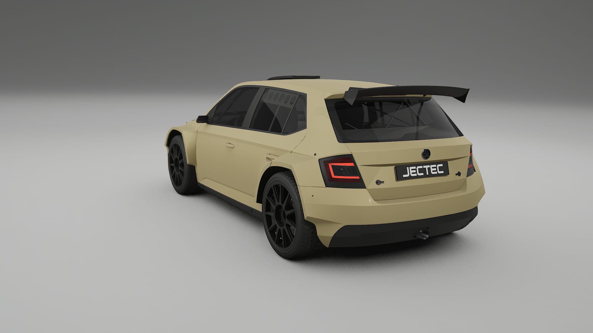Škoda Fabia R5 6V TPU Paint Protection Film | SAND Color Change PPF Full Pre-Cut Kit