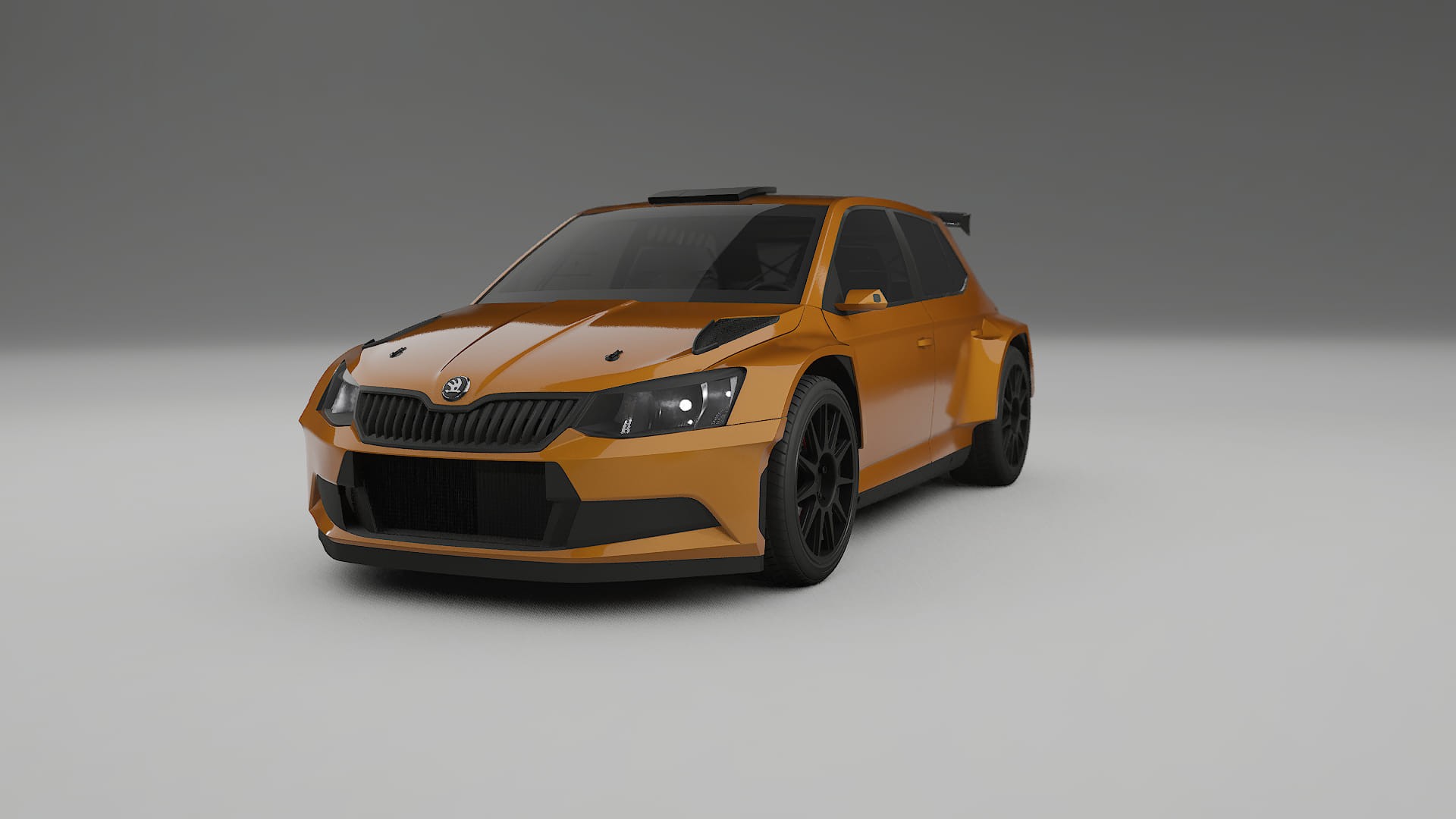 Škoda Fabia R5 6V TPU Paint Protection Film | DAISY Color Change PPF Full Pre-Cut Kit