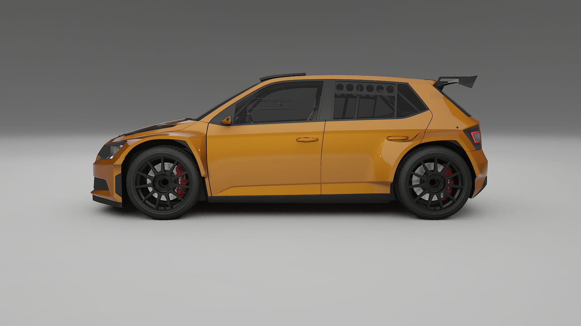 Škoda Fabia R5 6V TPU Paint Protection Film | DAISY Color Change PPF Full Pre-Cut Kit