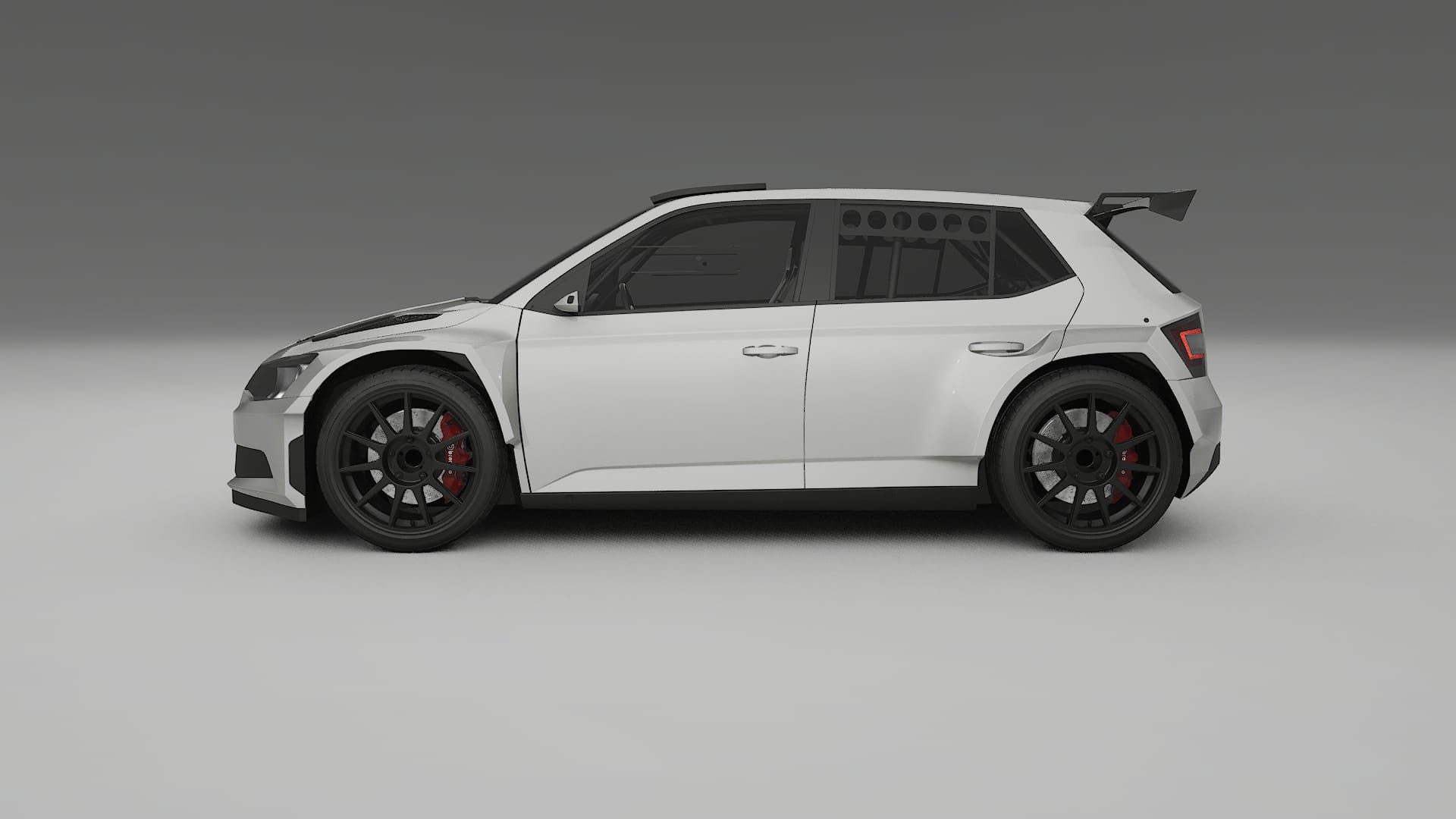 Škoda Fabia R5 6V TPU Paint Protection Film | PEARL Color Change PPF Full Pre-Cut Kit