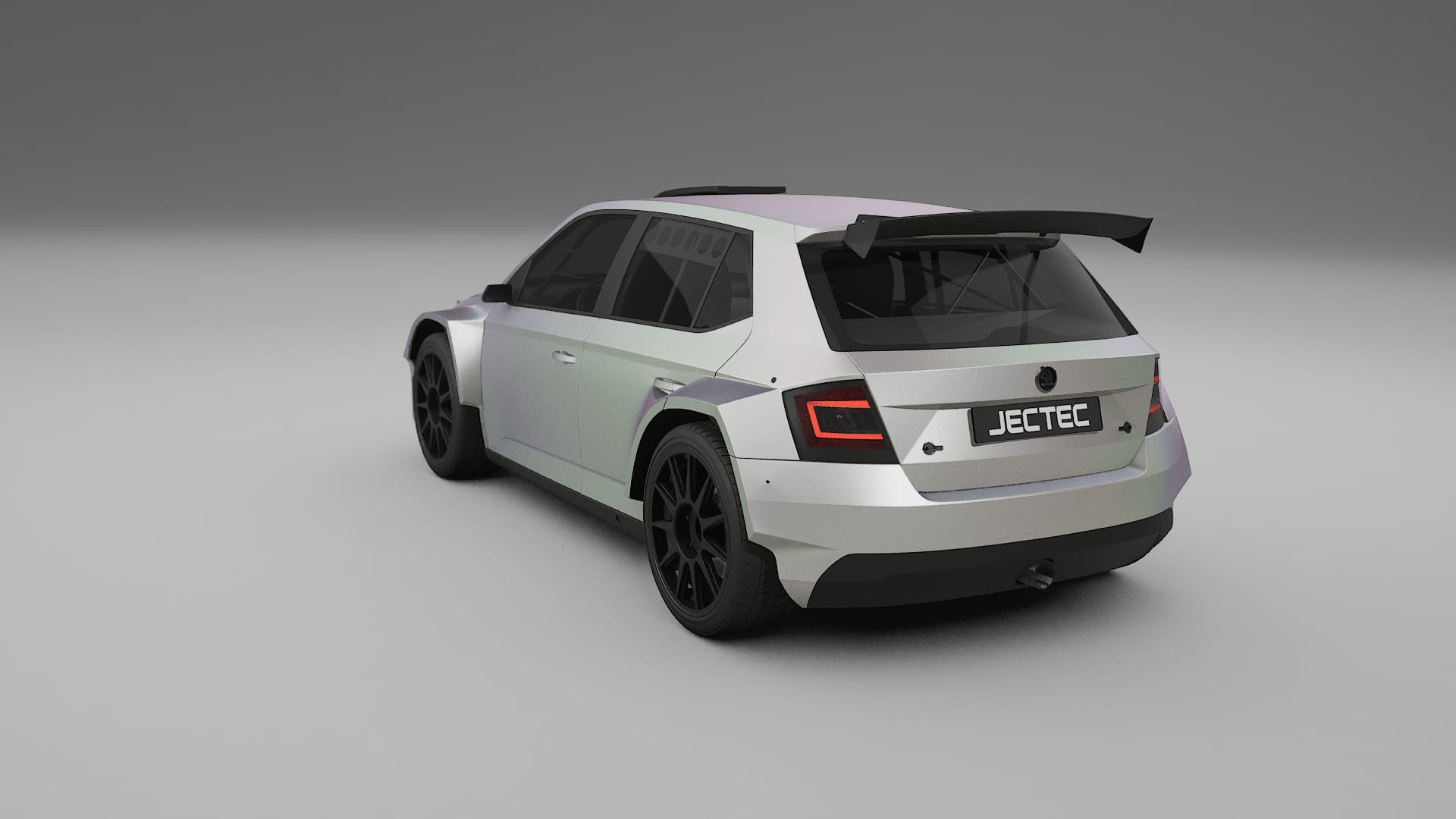 Škoda Fabia R5 6V TPU Paint Protection Film | NEBULA Color Change PPF Full Pre-Cut Kit