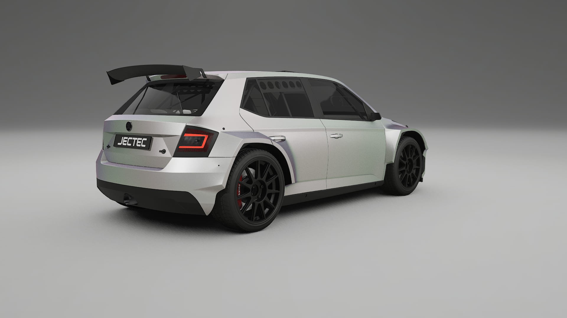 Škoda Fabia R5 6V TPU Paint Protection Film | NEBULA Color Change PPF Full Pre-Cut Kit