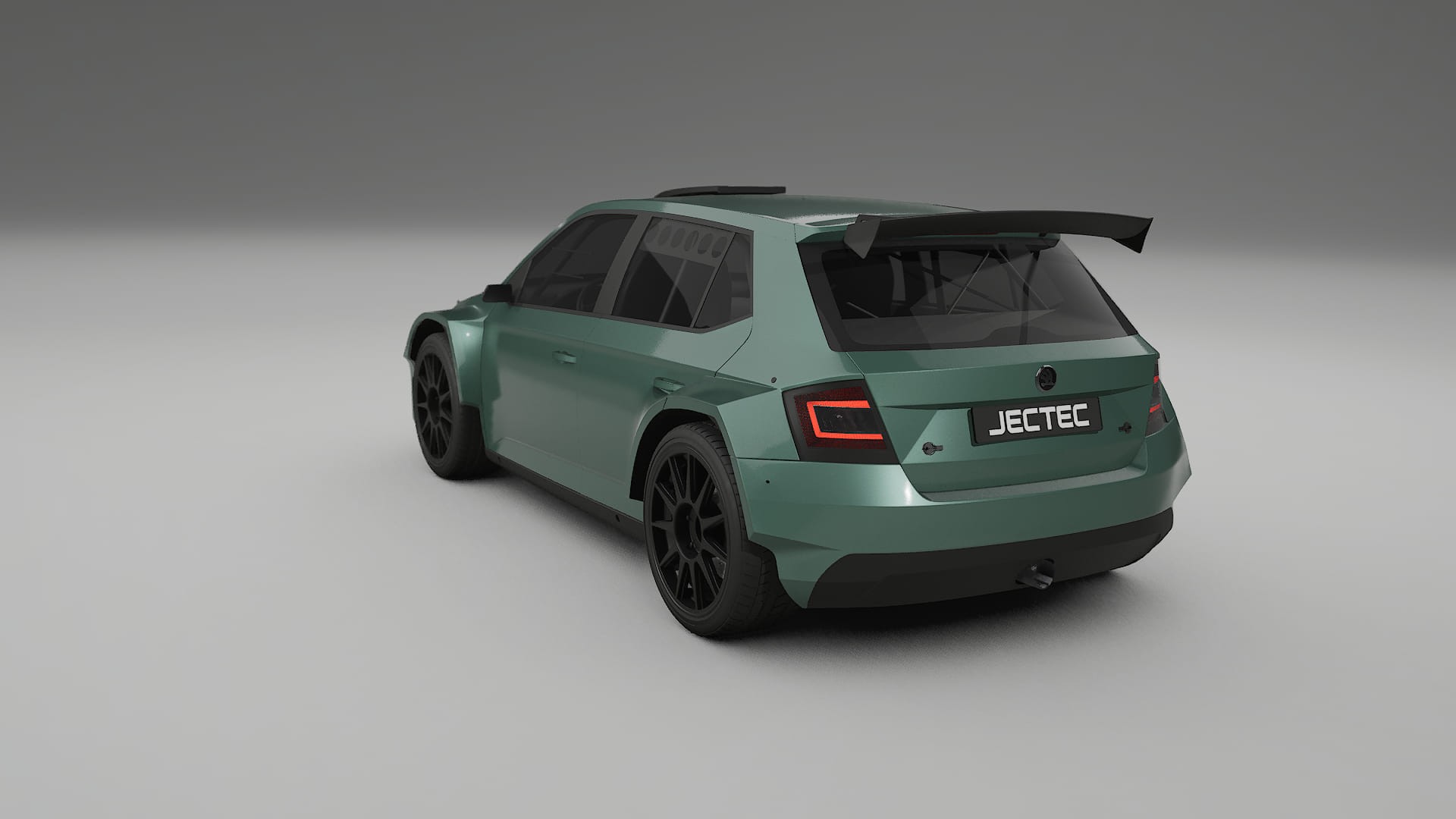 Škoda Fabia R5 6V TPU Paint Protection Film | EVERGREEN Color Change PPF Full Pre-Cut Kit