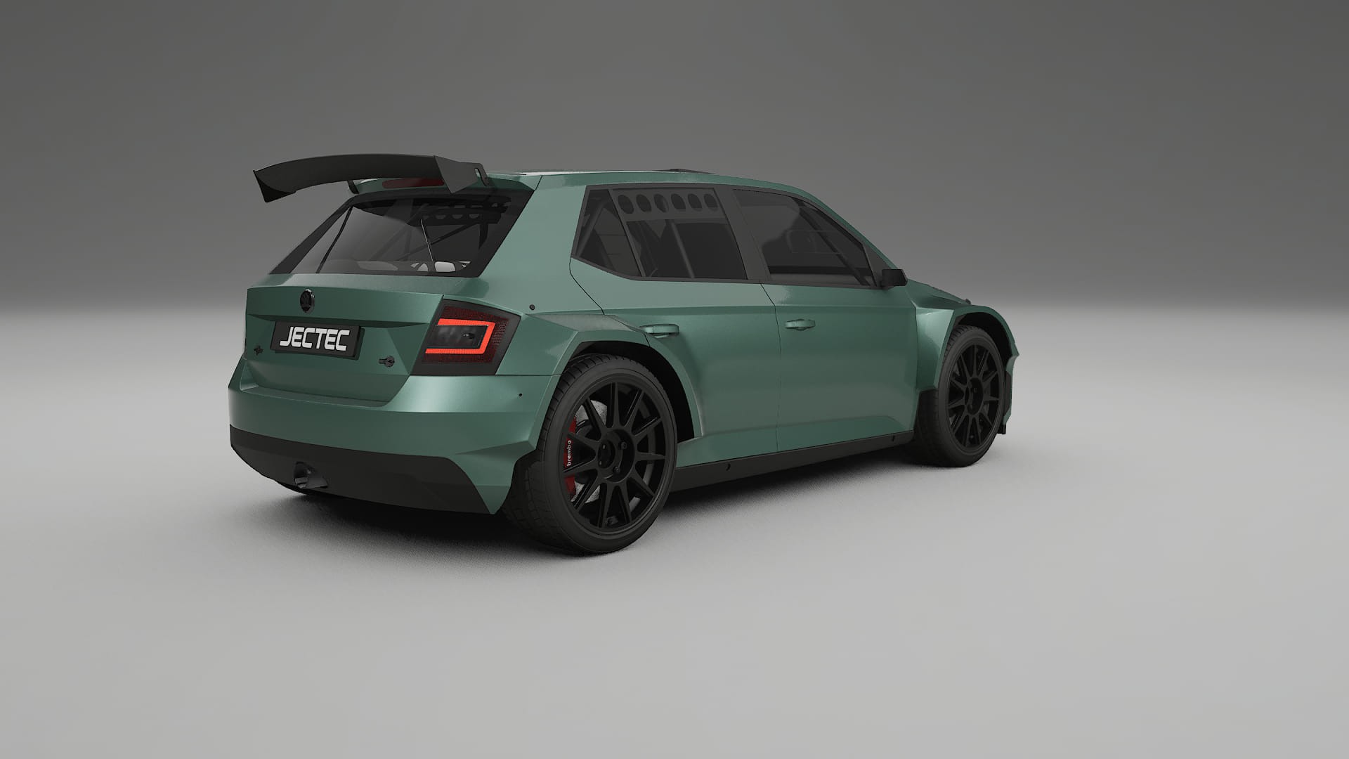 Škoda Fabia R5 6V TPU Paint Protection Film | EVERGREEN Color Change PPF Full Pre-Cut Kit