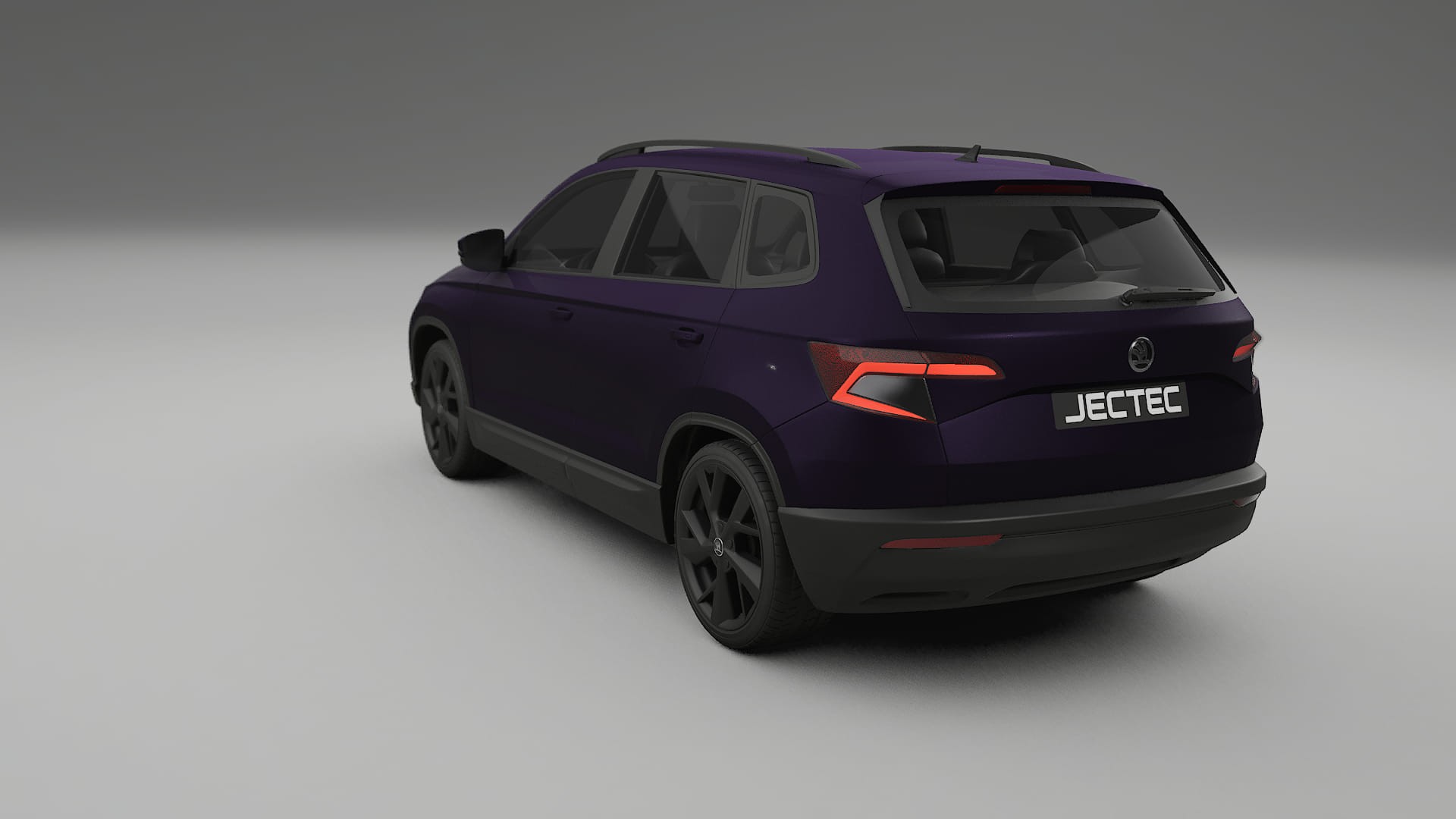 Škoda Karoq NU7 TPU Paint Protection Film | VIOLET Color Change PPF Full Pre-Cut Kit