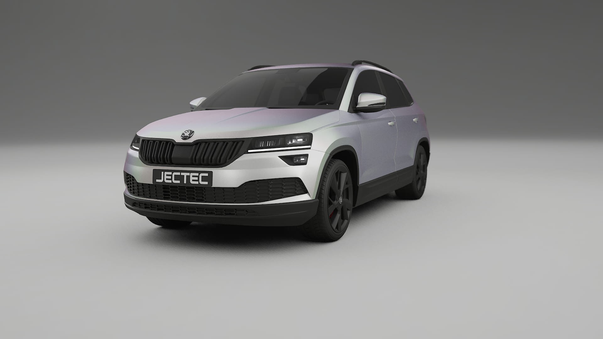 Škoda Karoq NU7 TPU Paint Protection Film | NEBULA Color Change PPF Full Pre-Cut Kit