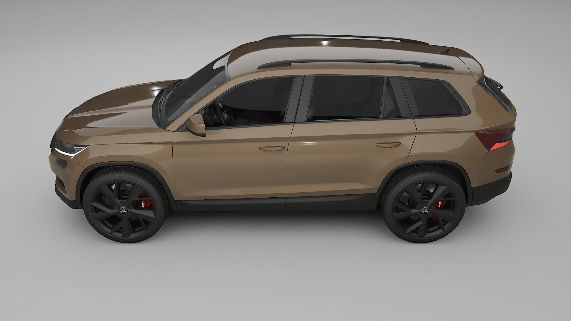 Škoda Kodiaq NS7 TPU Paint Protection Film | SAHARA Color Change PPF Full Pre-Cut Kit