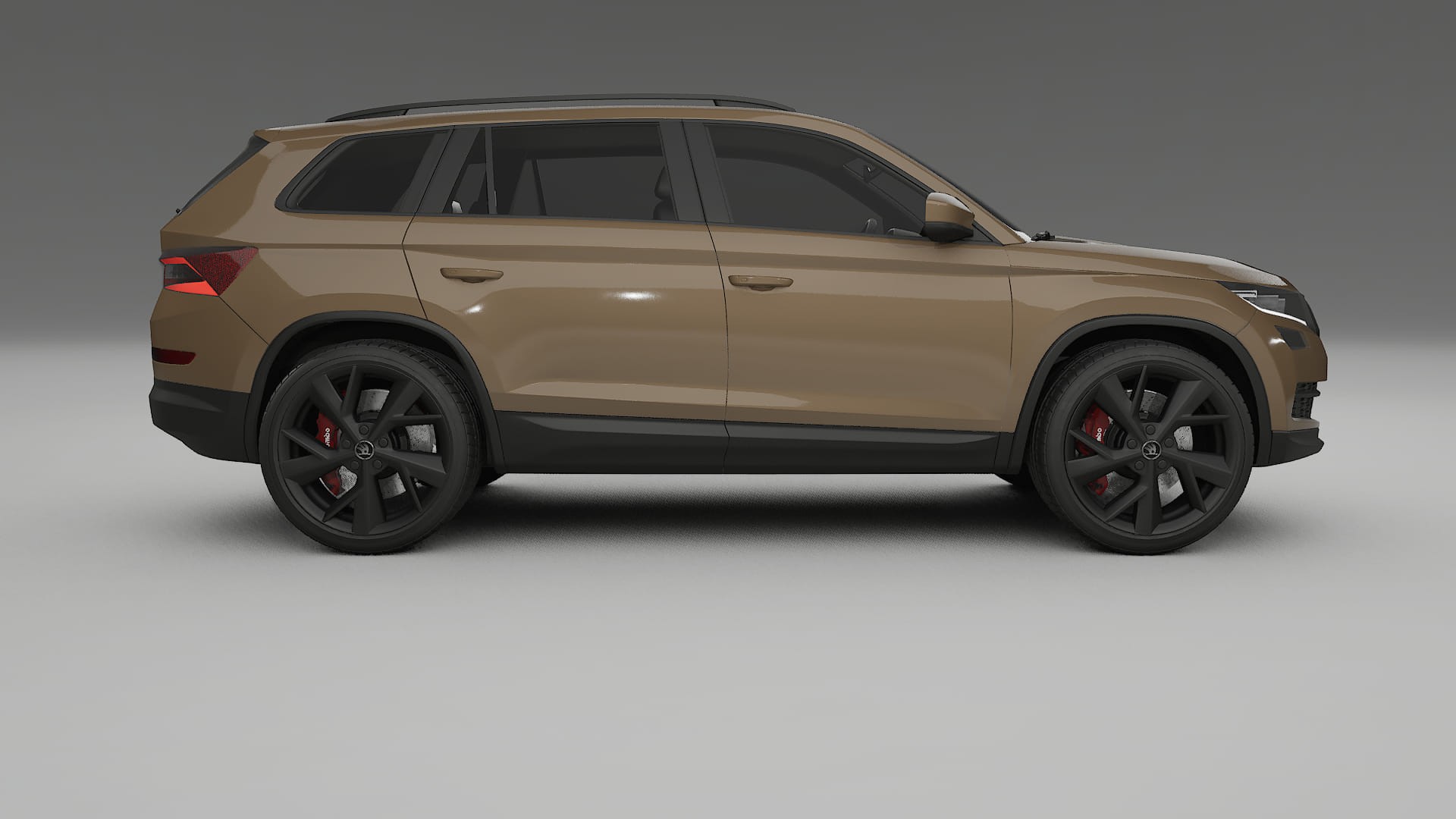 Škoda Kodiaq NS7 TPU Paint Protection Film | SAHARA Color Change PPF Full Pre-Cut Kit