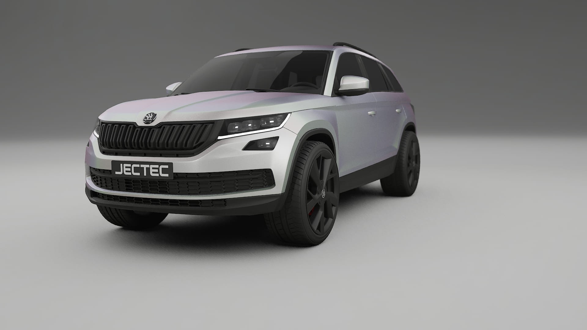 Škoda Kodiaq NS7 TPU Paint Protection Film | NEBULA Color Change PPF Full Pre-Cut Kit