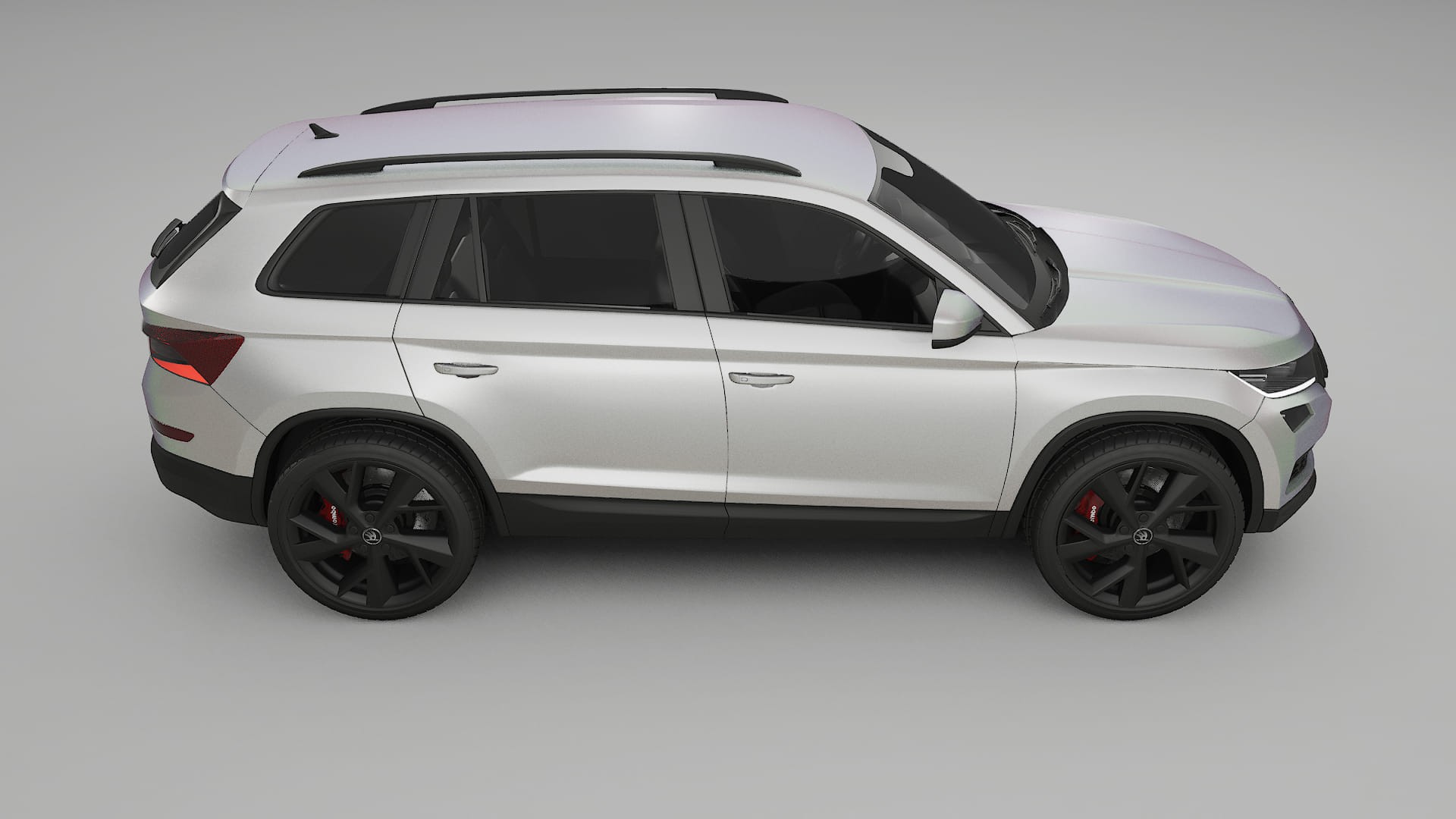 Škoda Kodiaq NS7 TPU Paint Protection Film | NEBULA Color Change PPF Full Pre-Cut Kit