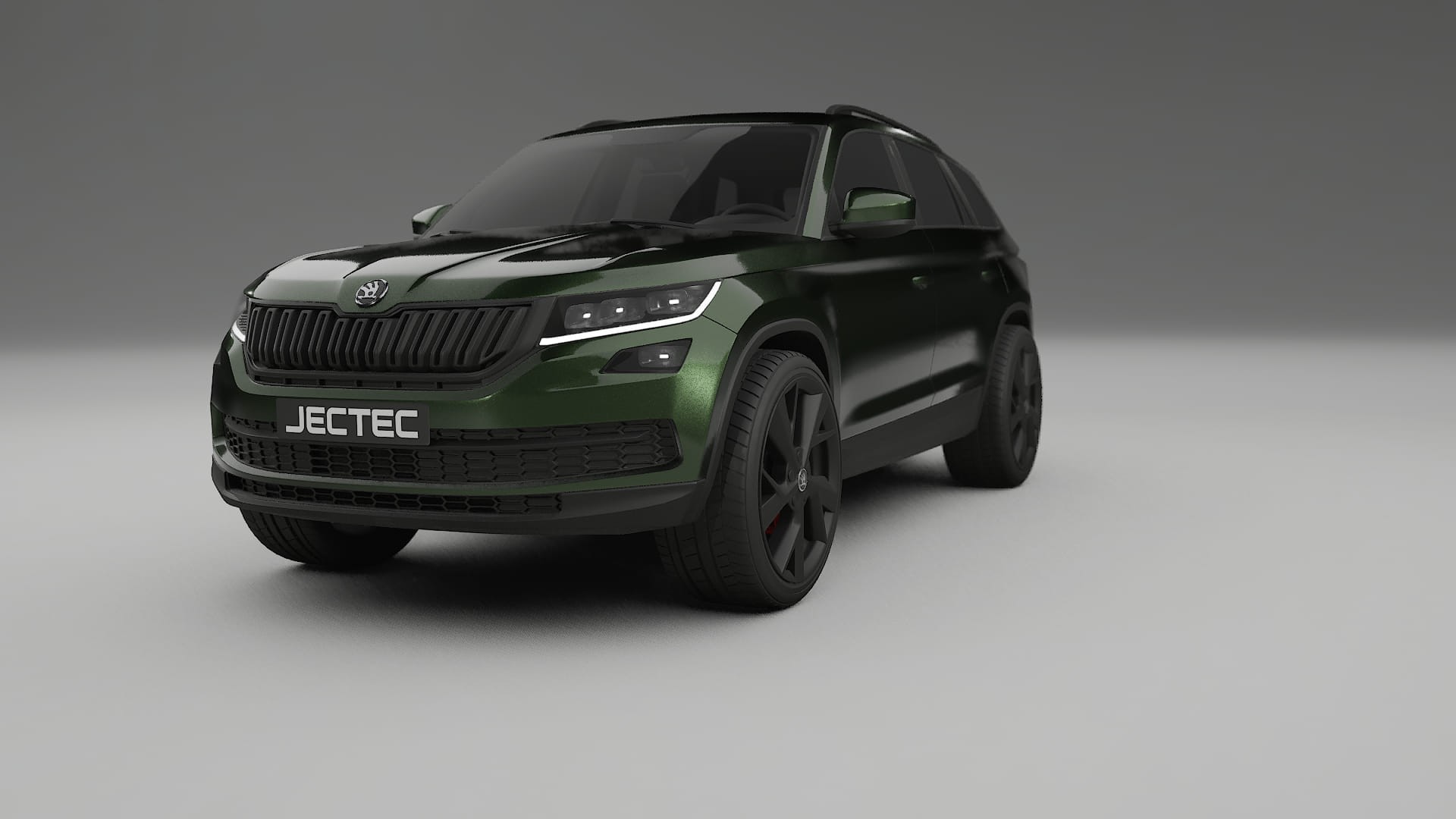 Škoda Kodiaq NS7 TPU Paint Protection Film | LAGOON Color Change PPF Full Pre-Cut Kit