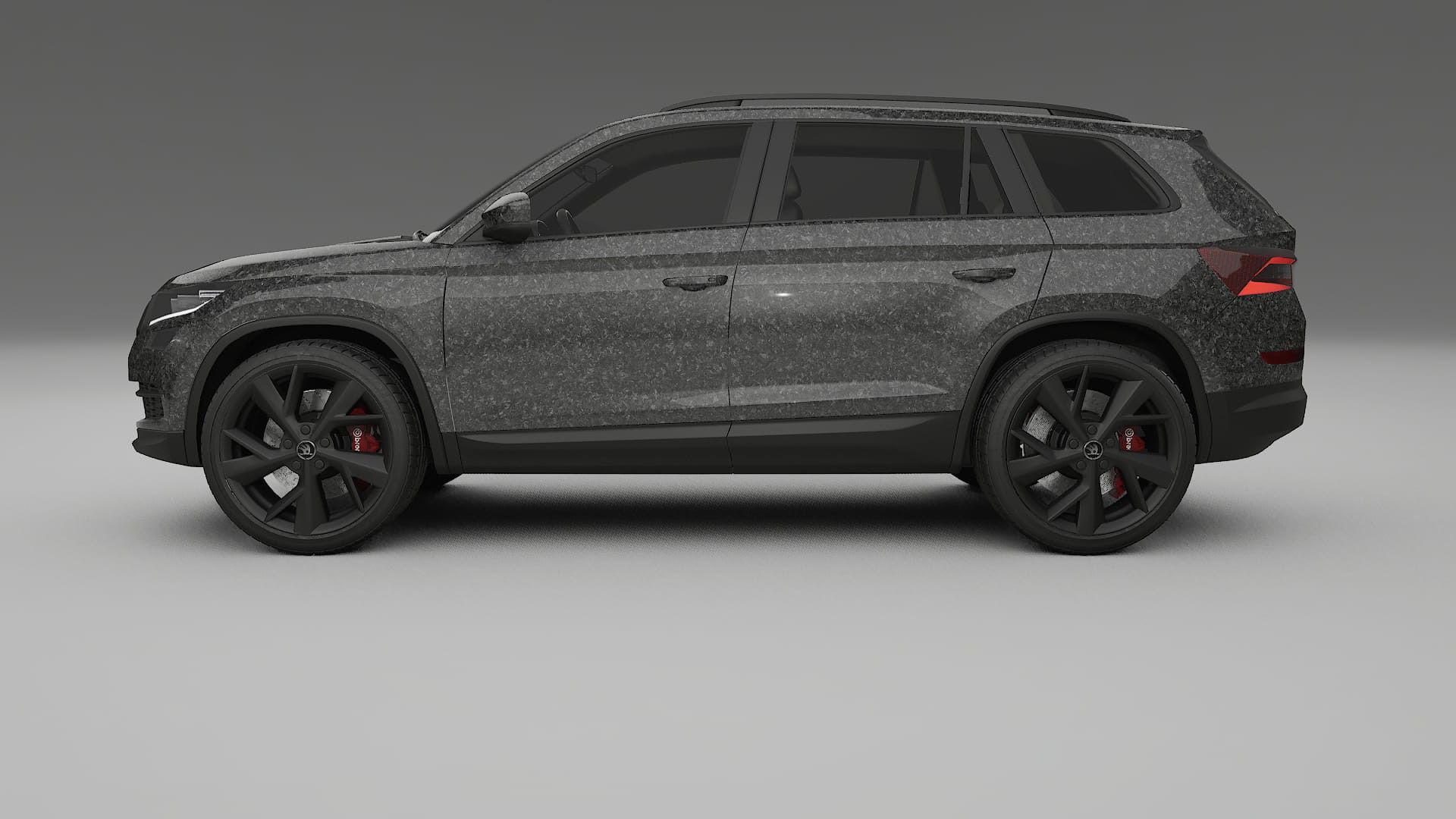 Škoda Kodiaq NS7 TPU Paint Protection Film | FORGED S Color Change PPF Full Pre-Cut Kit