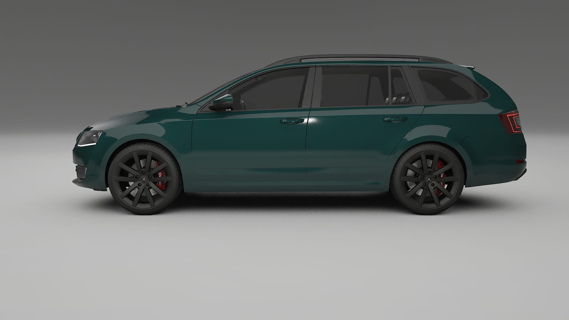 Škoda Octavia combi 5E TPU Paint Protection Film | INFERNO Color Change PPF Full Pre-Cut Kit