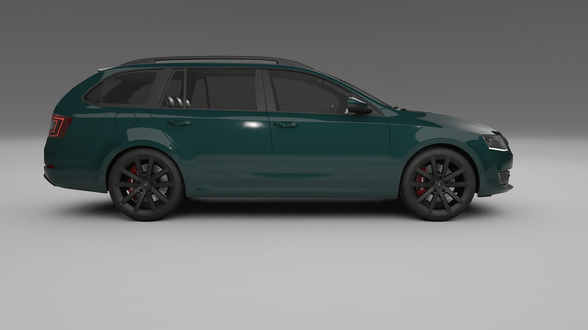 Škoda Octavia combi 5E TPU Paint Protection Film | INFERNO Color Change PPF Full Pre-Cut Kit