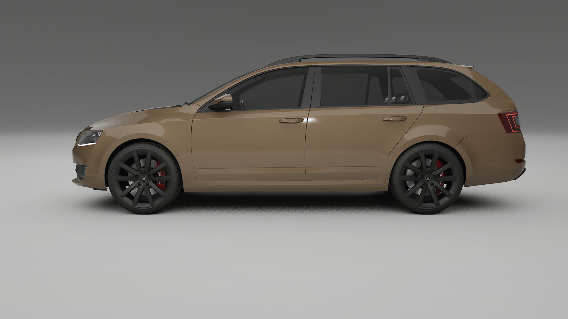 Škoda Octavia combi 5E TPU Paint Protection Film | SAHARA Color Change PPF Full Pre-Cut Kit
