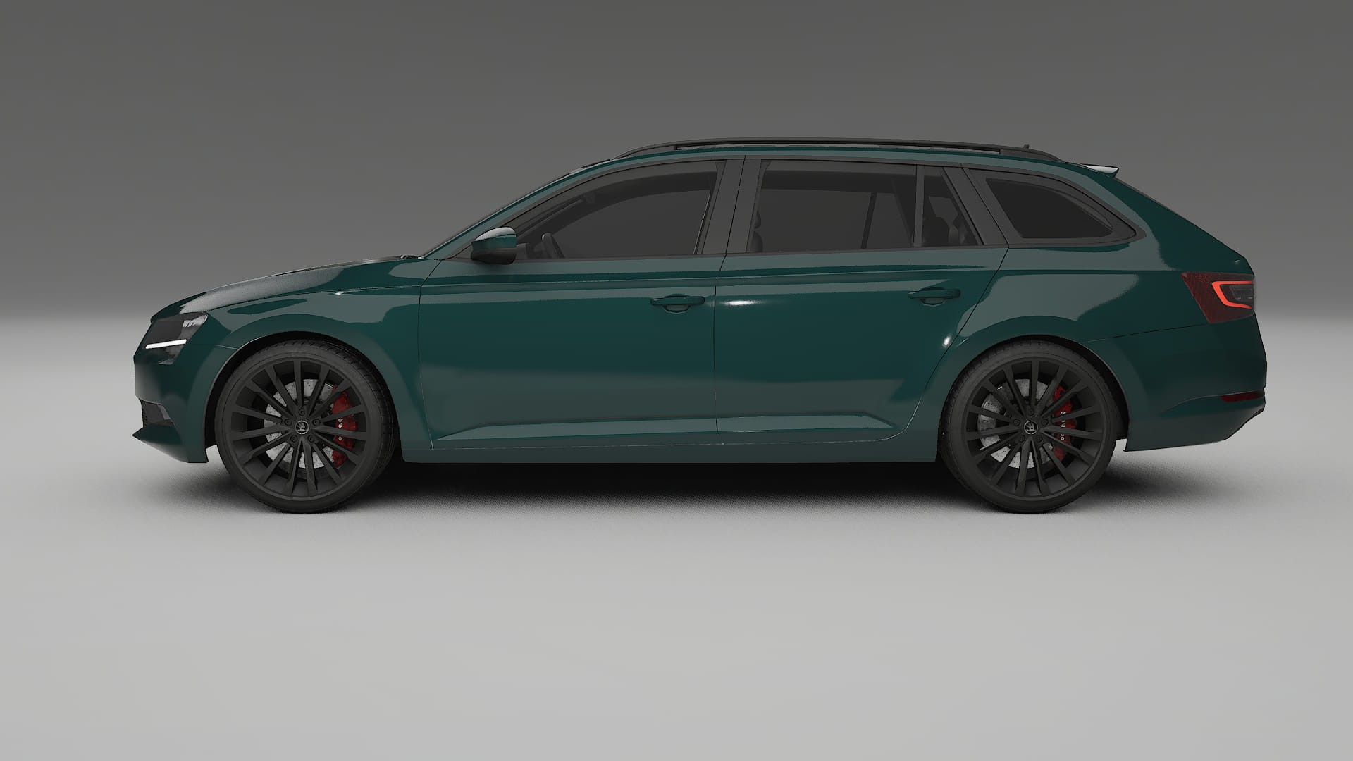 Škoda Superb B8 TPU Paint Protection Film | INFERNO Color Change PPF Full Pre-Cut Kit