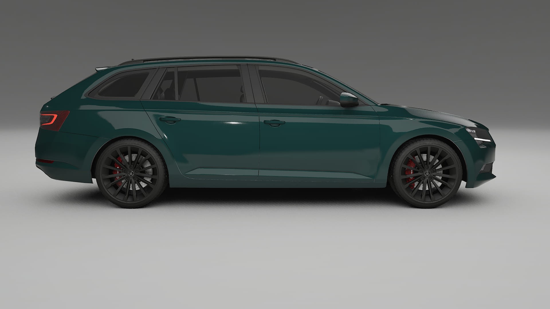 Škoda Superb B8 TPU Paint Protection Film | INFERNO Color Change PPF Full Pre-Cut Kit