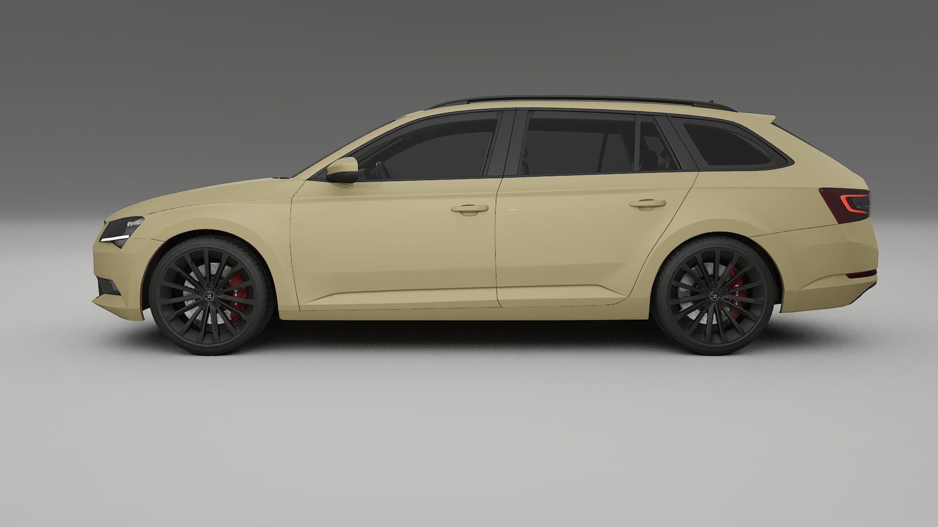 Škoda Superb B8 TPU Paint Protection Film | SAND Color Change PPF Full Pre-Cut Kit