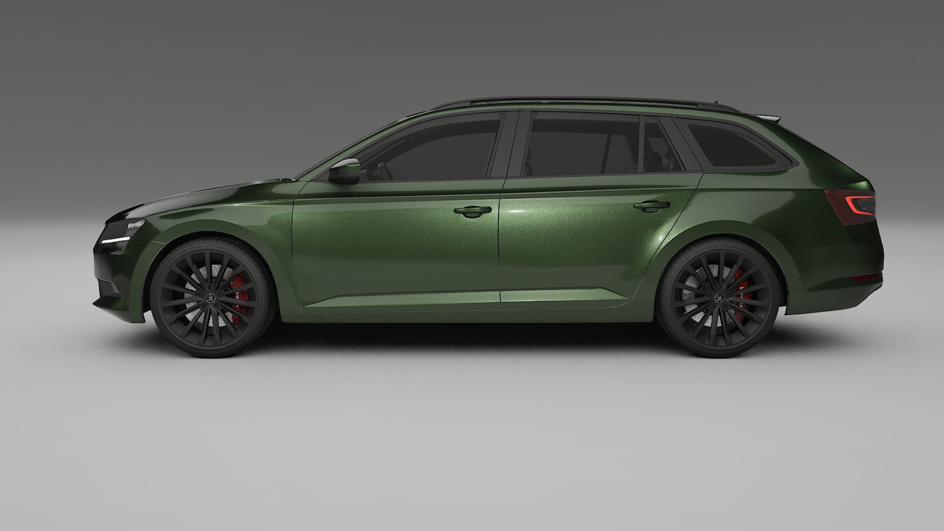 Škoda Superb B8 TPU Paint Protection Film | LAGOON Color Change PPF Full Pre-Cut Kit