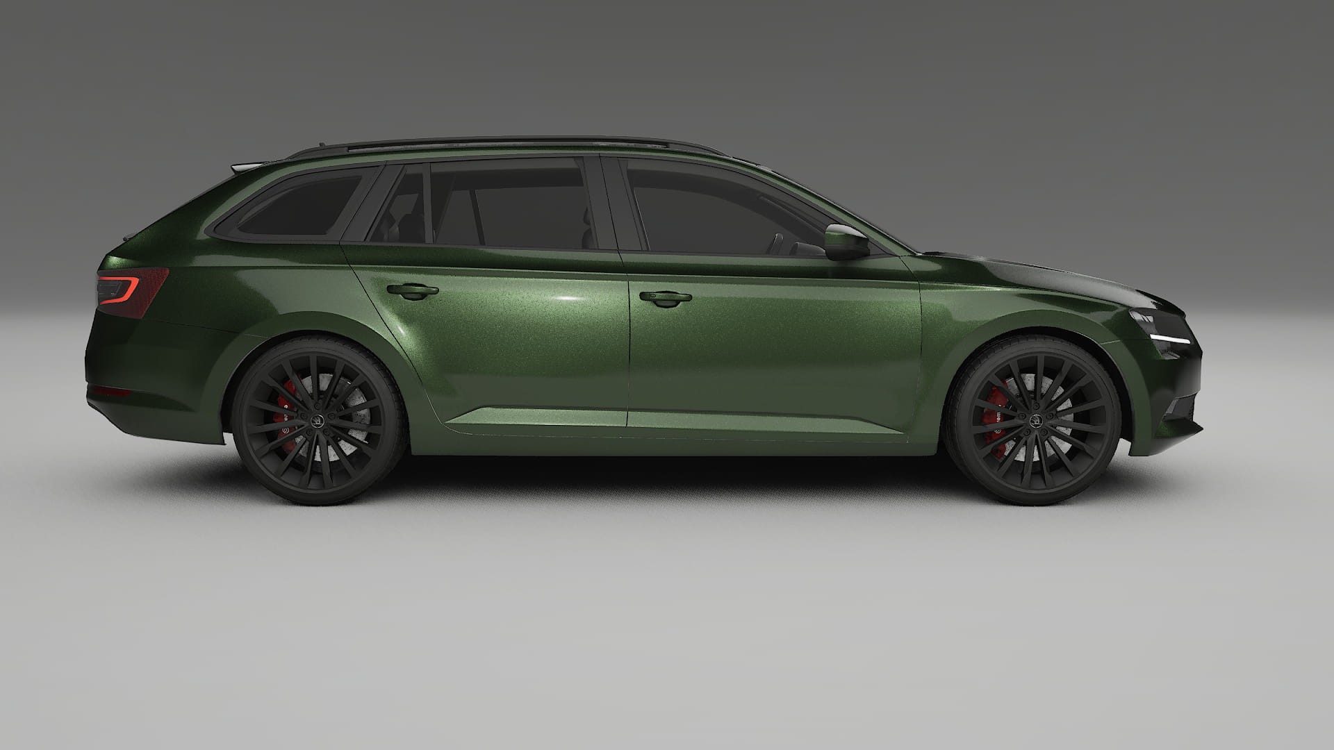 Škoda Superb B8 TPU Paint Protection Film | LAGOON Color Change PPF Full Pre-Cut Kit