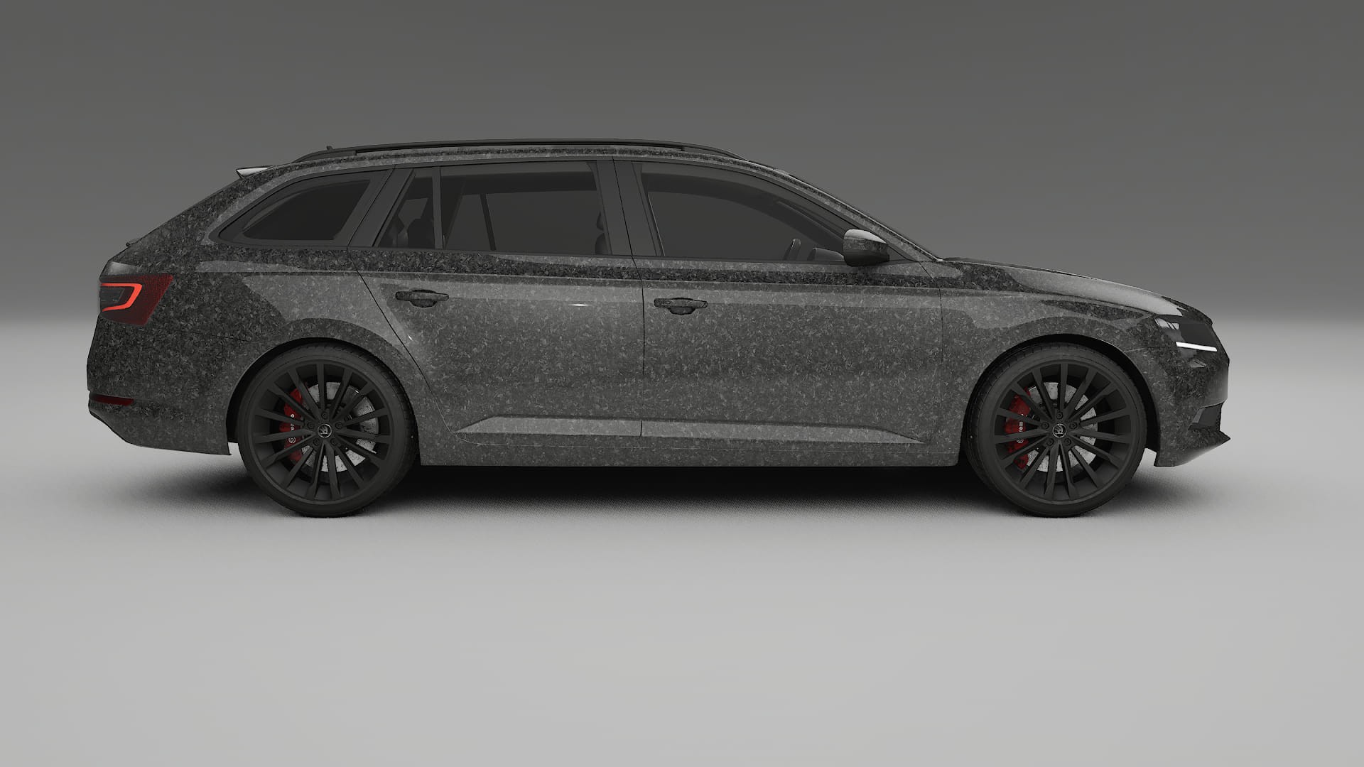 Škoda Superb B8 TPU Paint Protection Film | FORGED S Color Change PPF Full Pre-Cut Kit
