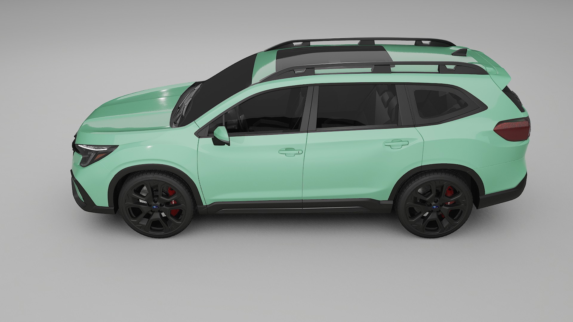Subaru Ascent BT facelift LCI TPU Paint Protection Film | DUSTY Color Change PPF Full Pre-Cut Kit