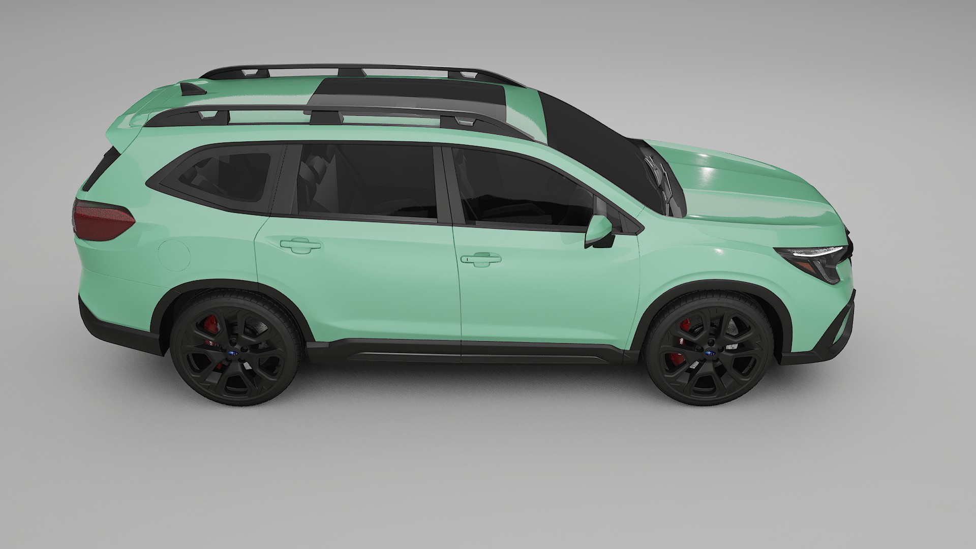 Subaru Ascent BT facelift LCI TPU Paint Protection Film | DUSTY Color Change PPF Full Pre-Cut Kit