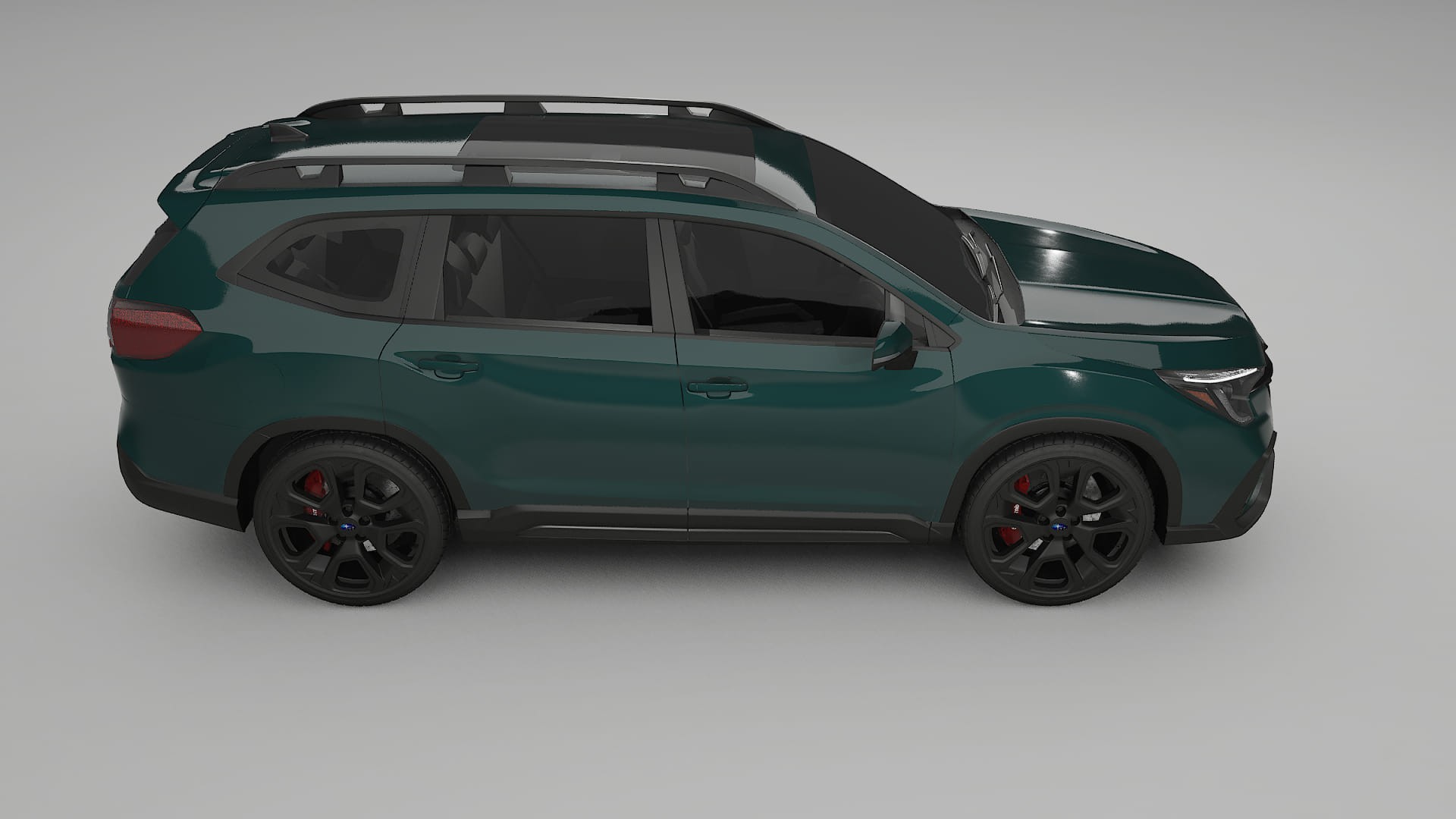 Subaru Ascent BT facelift LCI TPU Paint Protection Film | INFERNO Color Change PPF Full Pre-Cut Kit