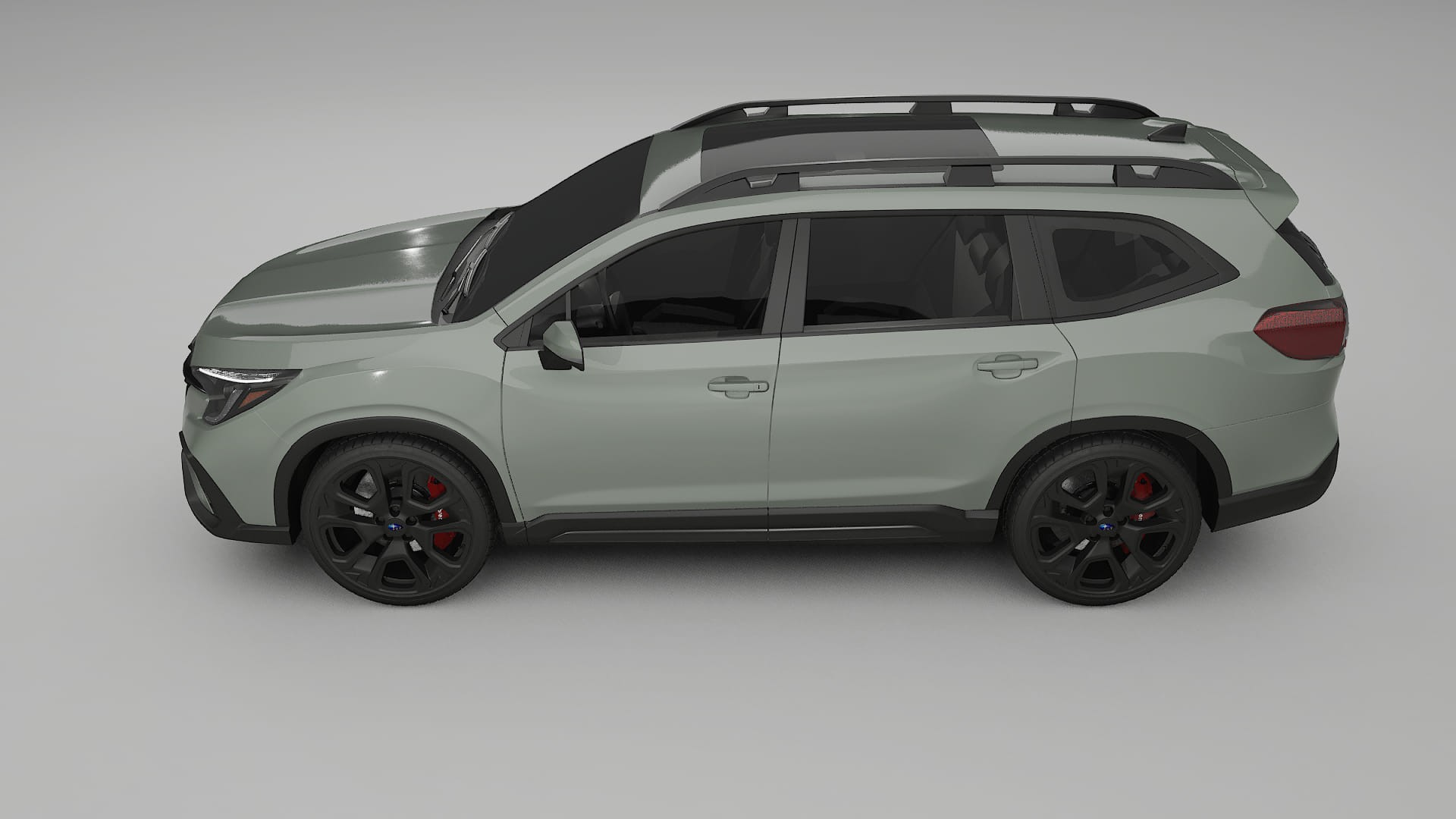 Subaru Ascent BT facelift LCI TPU Paint Protection Film | SLATE Color Change PPF Full Pre-Cut Kit