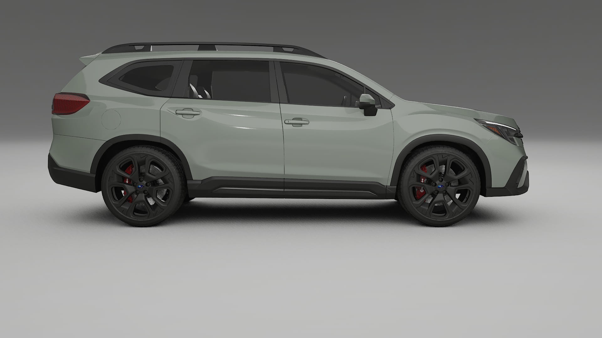 Subaru Ascent BT facelift LCI TPU Paint Protection Film | SLATE Color Change PPF Full Pre-Cut Kit