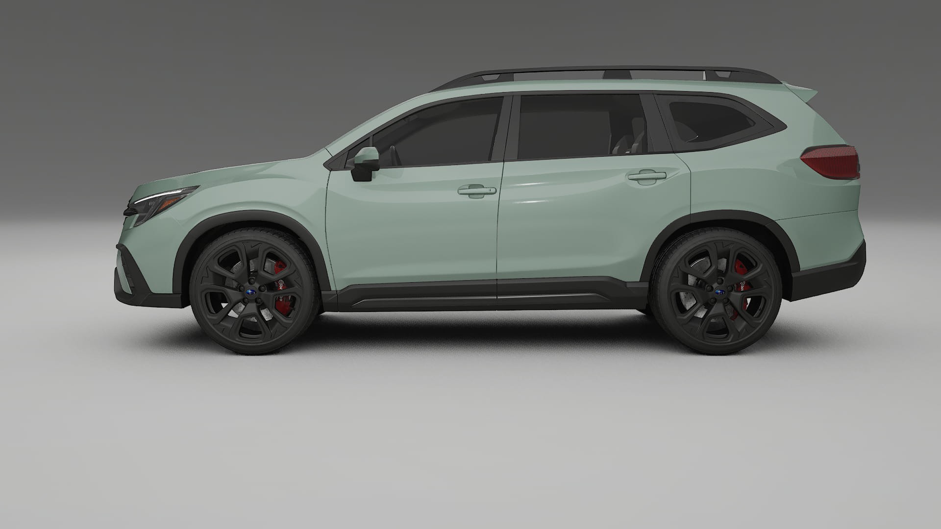 Subaru Ascent BT facelift LCI TPU Paint Protection Film | CINDER Color Change PPF Full Pre-Cut Kit