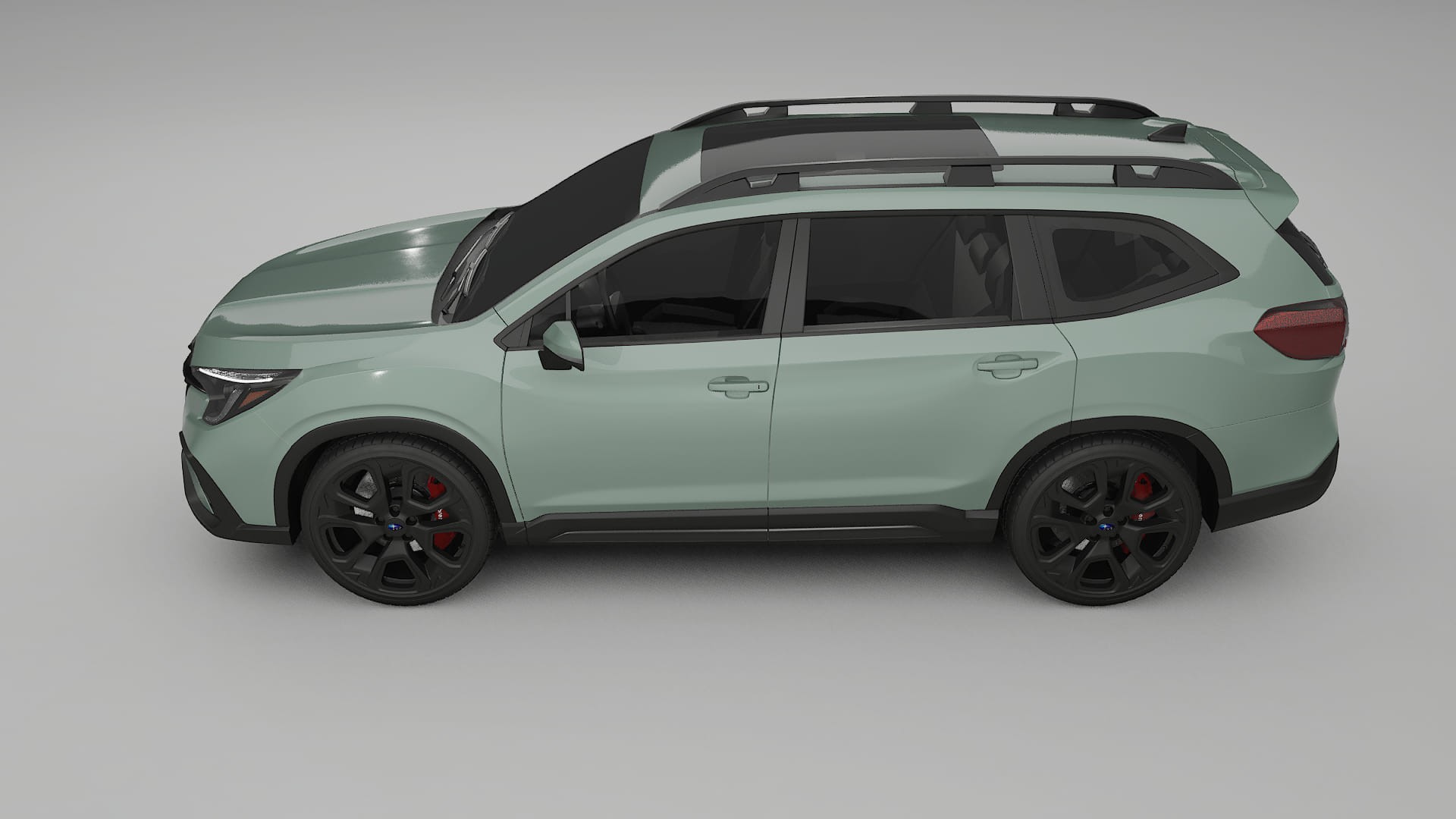Subaru Ascent BT facelift LCI TPU Paint Protection Film | CINDER Color Change PPF Full Pre-Cut Kit