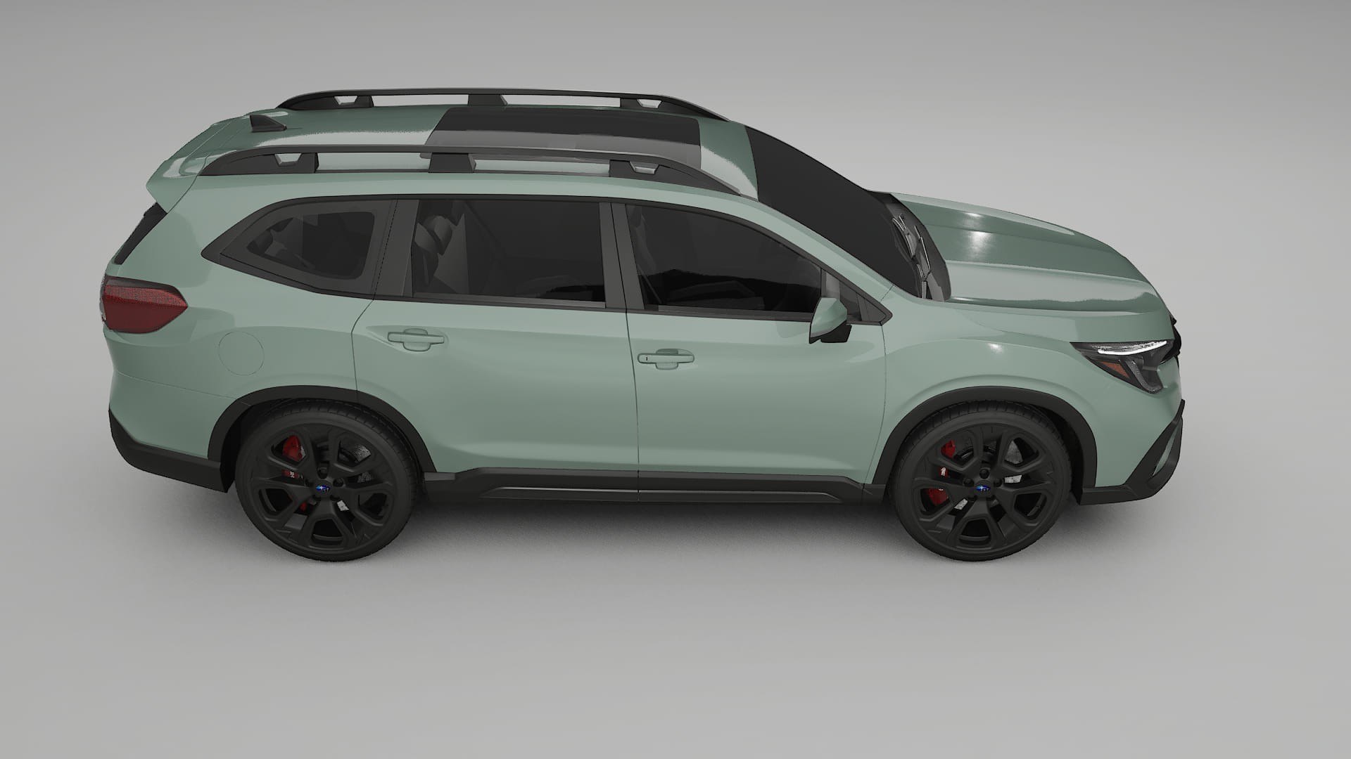 Subaru Ascent BT facelift LCI TPU Paint Protection Film | CINDER Color Change PPF Full Pre-Cut Kit