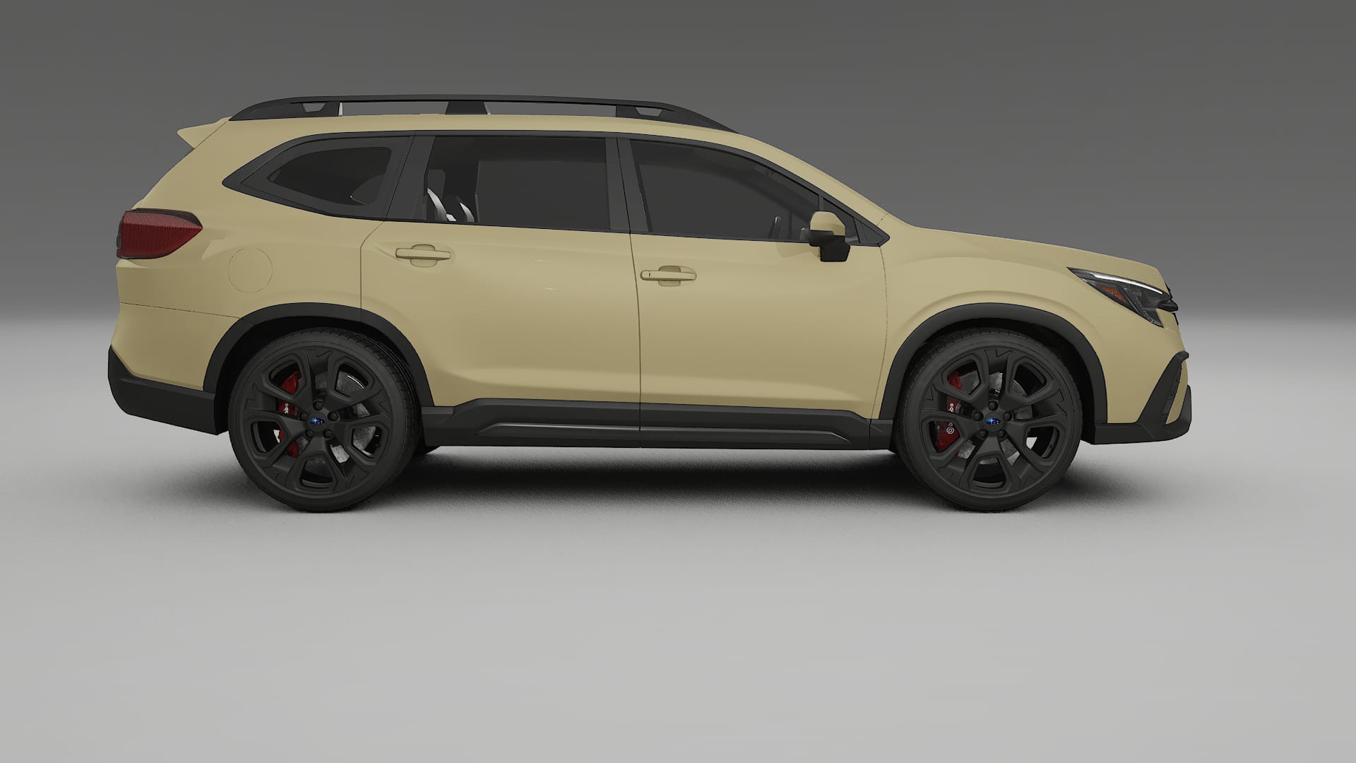 Subaru Ascent BT facelift LCI TPU Paint Protection Film | SAND Color Change PPF Full Pre-Cut Kit