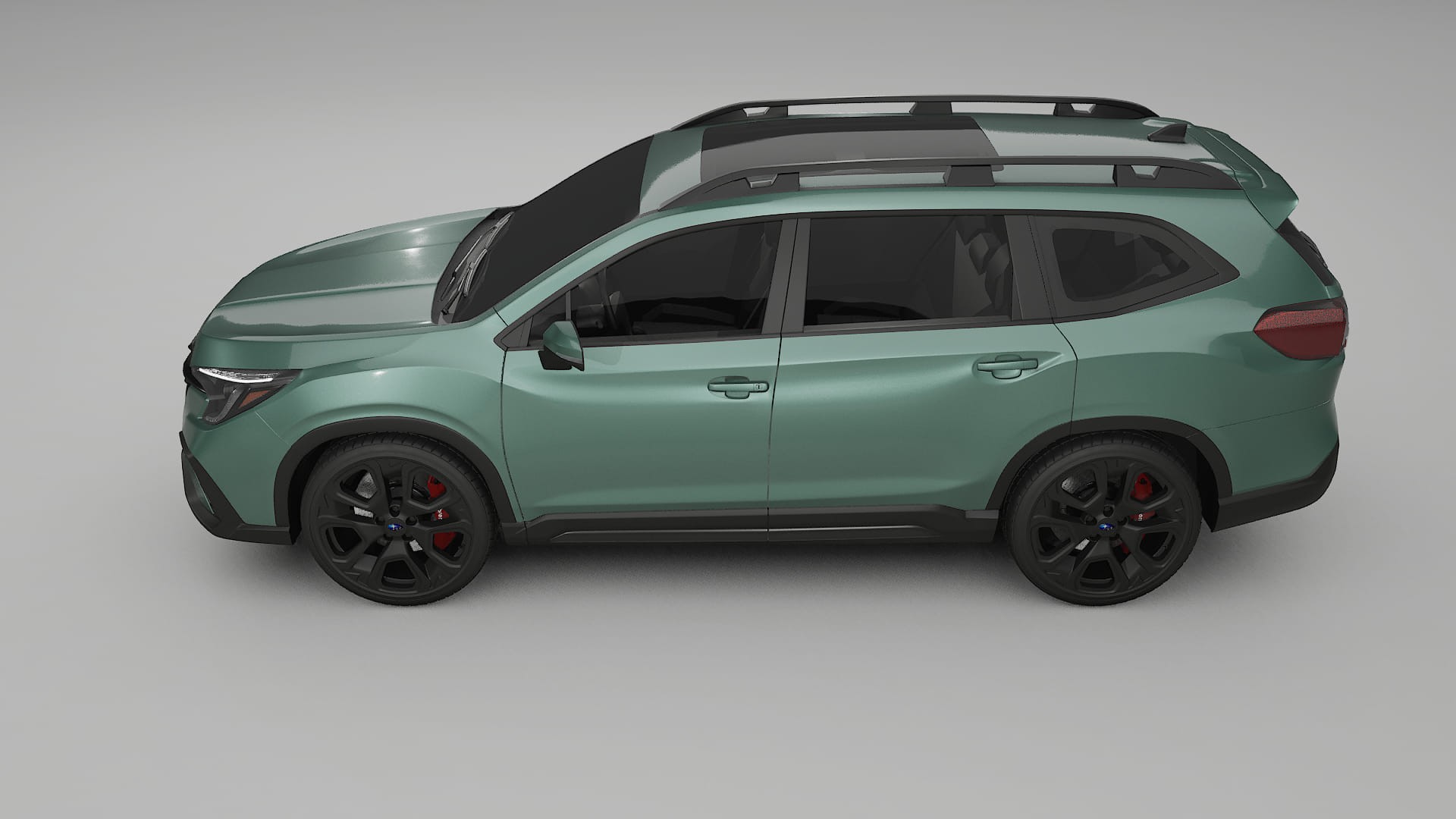 Subaru Ascent BT facelift LCI TPU Paint Protection Film | EVERGREEN Color Change PPF Full Pre-Cut Kit