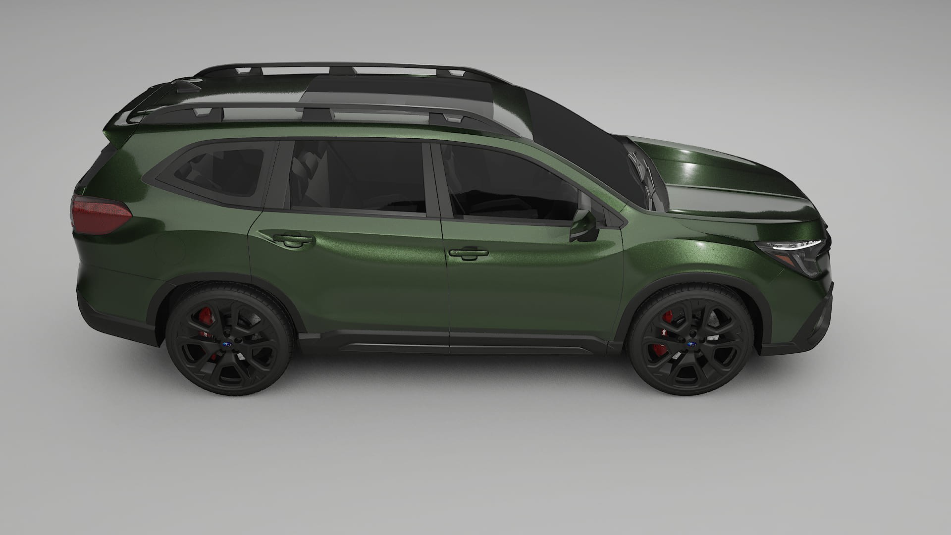 Subaru Ascent BT facelift LCI TPU Paint Protection Film | LAGOON Color Change PPF Full Pre-Cut Kit