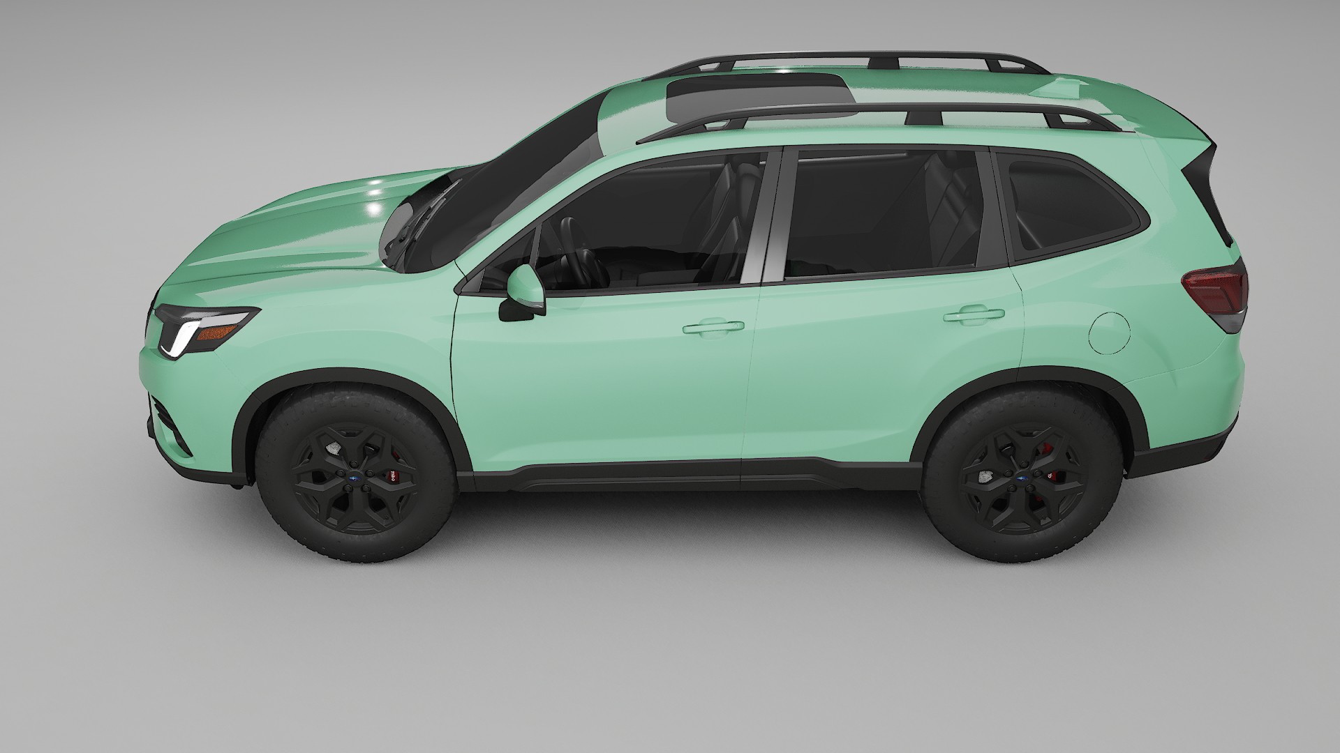 Subaru Forester V SK facelift LCI TPU Paint Protection Film | DUSTY Color Change PPF Full Pre-Cut Kit
