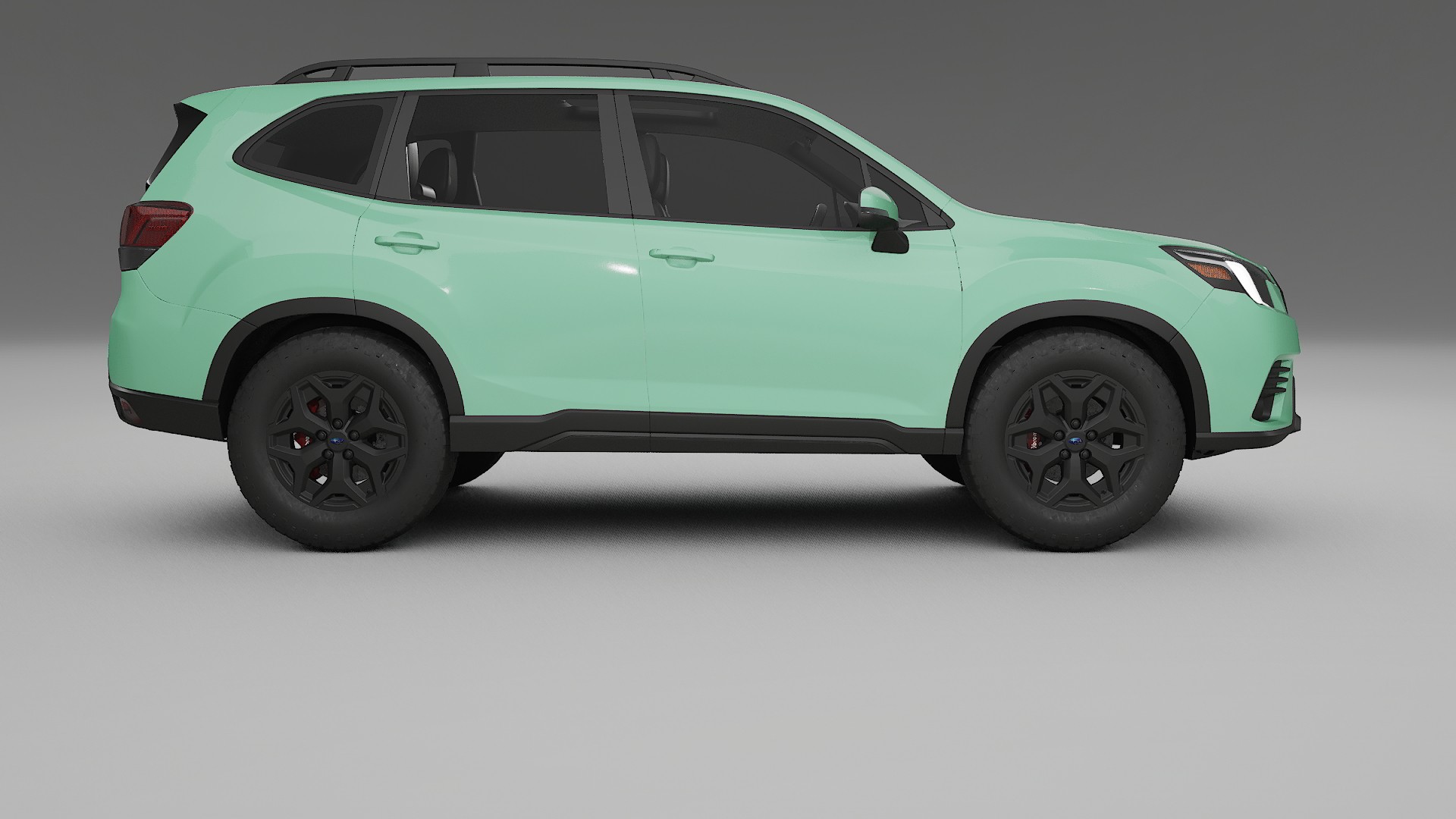 Subaru Forester V SK facelift LCI TPU Paint Protection Film | DUSTY Color Change PPF Full Pre-Cut Kit