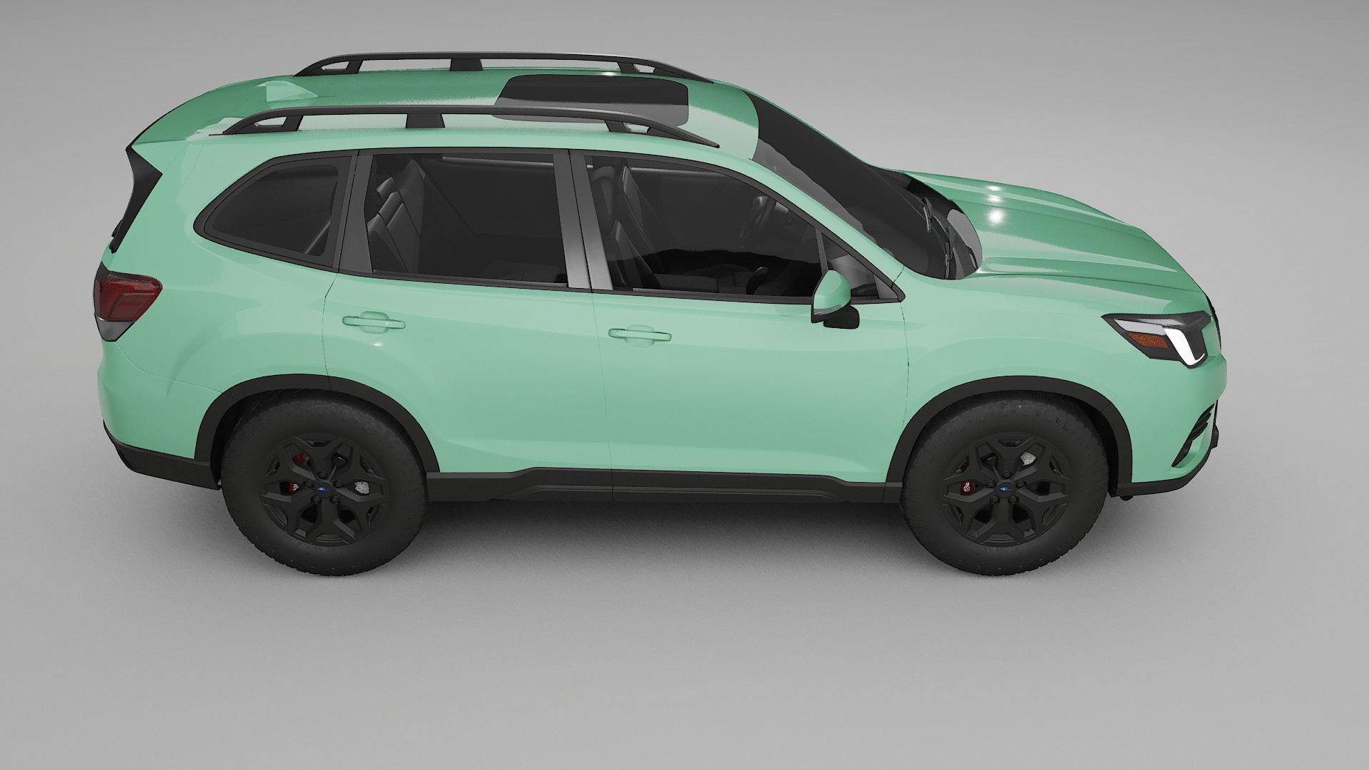 Subaru Forester V SK facelift LCI TPU Paint Protection Film | DUSTY Color Change PPF Full Pre-Cut Kit