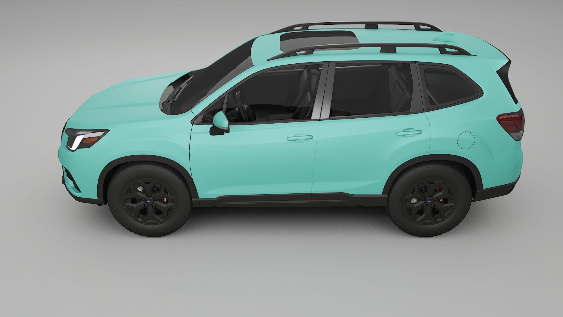 Subaru Forester V SK facelift LCI TPU Paint Protection Film | FROST Color Change PPF Full Pre-Cut Kit