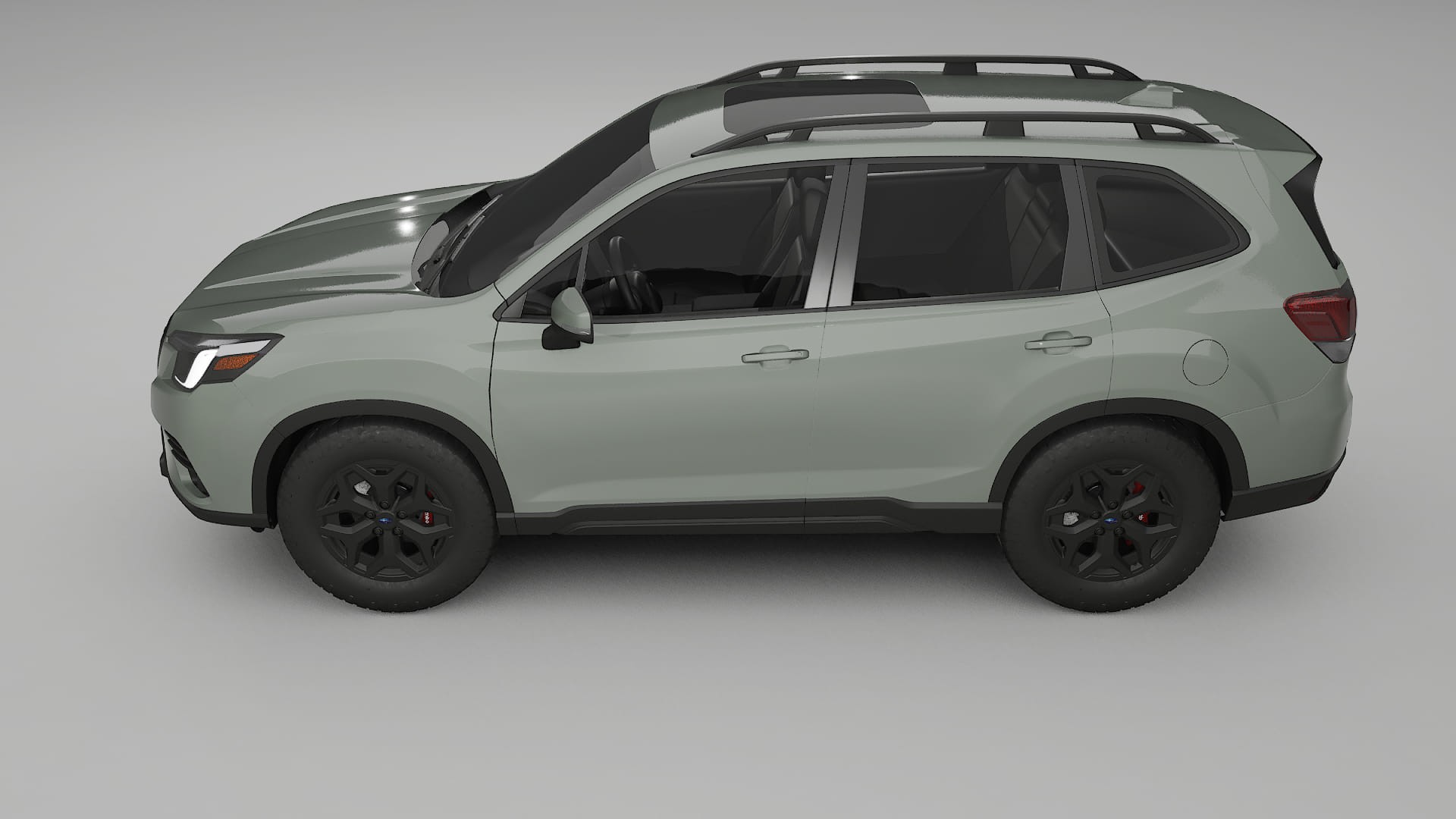 Subaru Forester V SK facelift LCI TPU Paint Protection Film | SLATE Color Change PPF Full Pre-Cut Kit