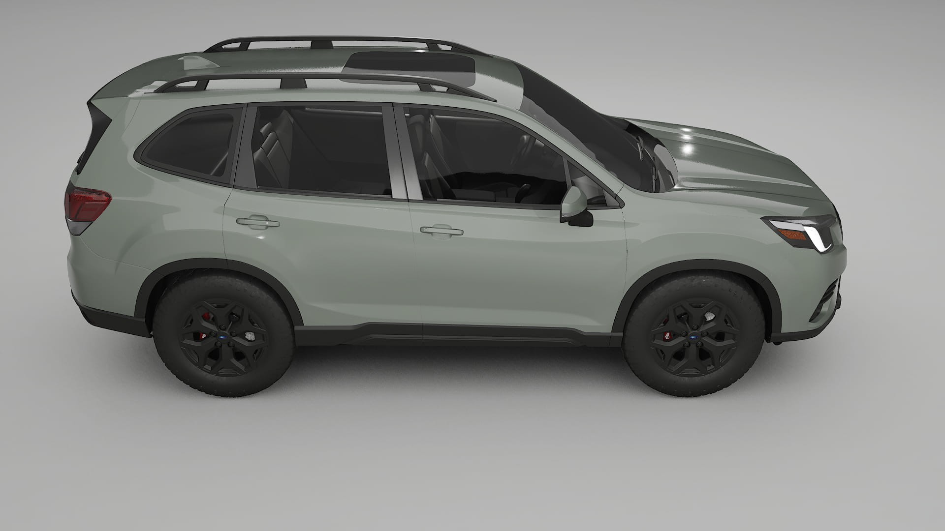Subaru Forester V SK facelift LCI TPU Paint Protection Film | SLATE Color Change PPF Full Pre-Cut Kit