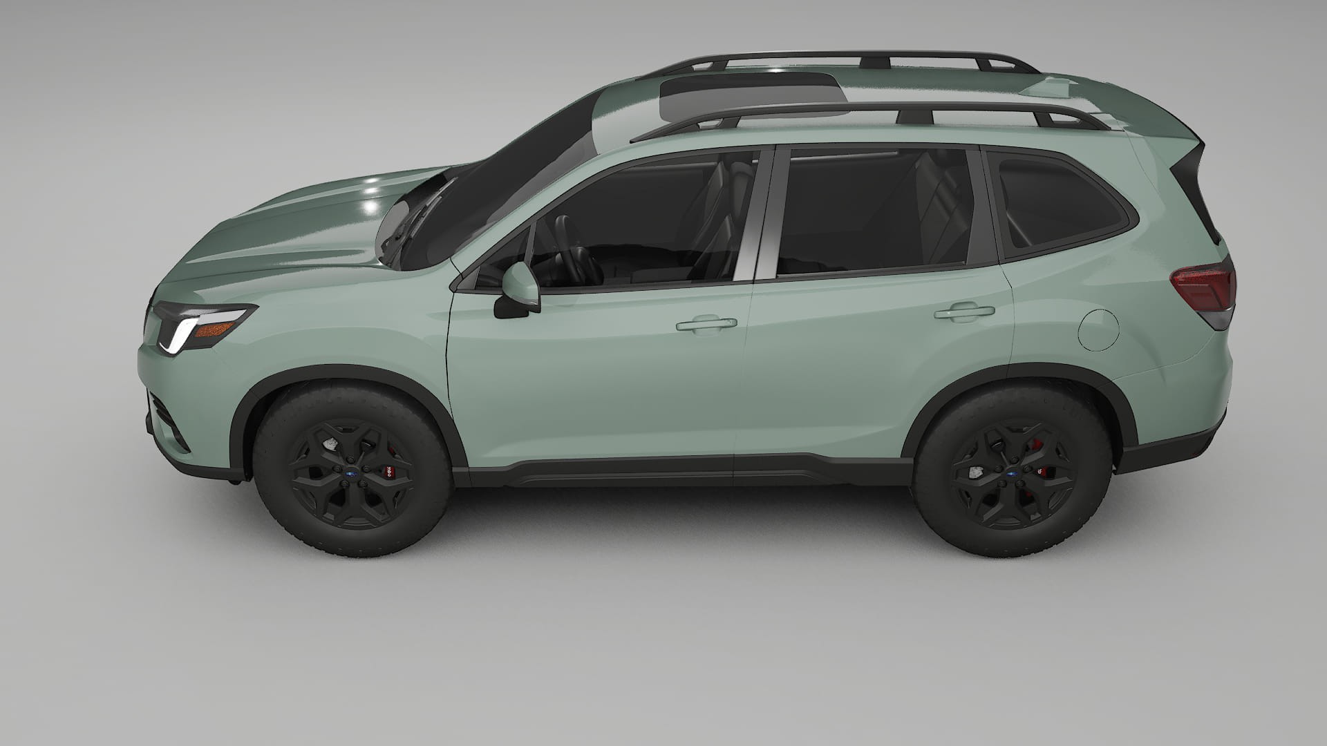 Subaru Forester V SK facelift LCI TPU Paint Protection Film | CINDER Color Change PPF Full Pre-Cut Kit