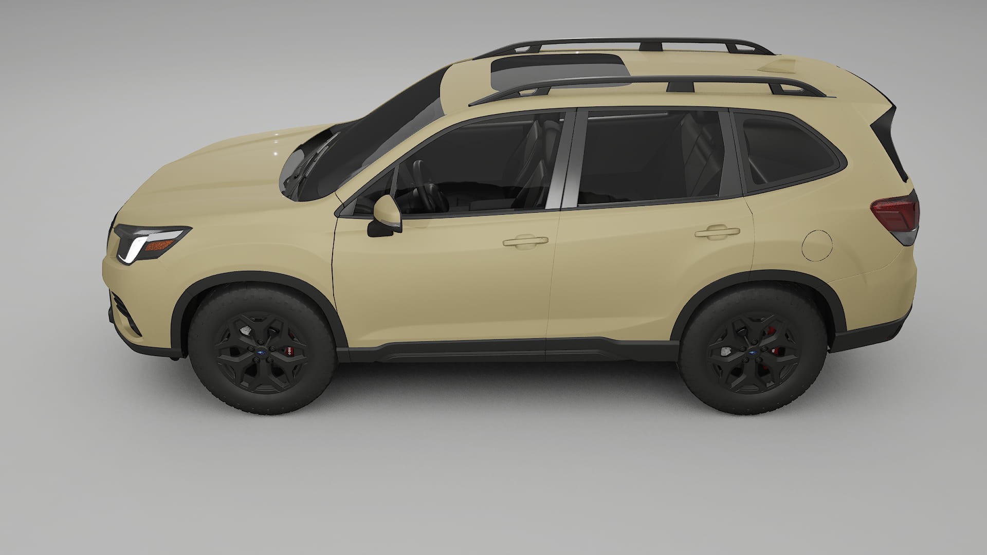 Subaru Forester V SK facelift LCI TPU Paint Protection Film | SAND Color Change PPF Full Pre-Cut Kit