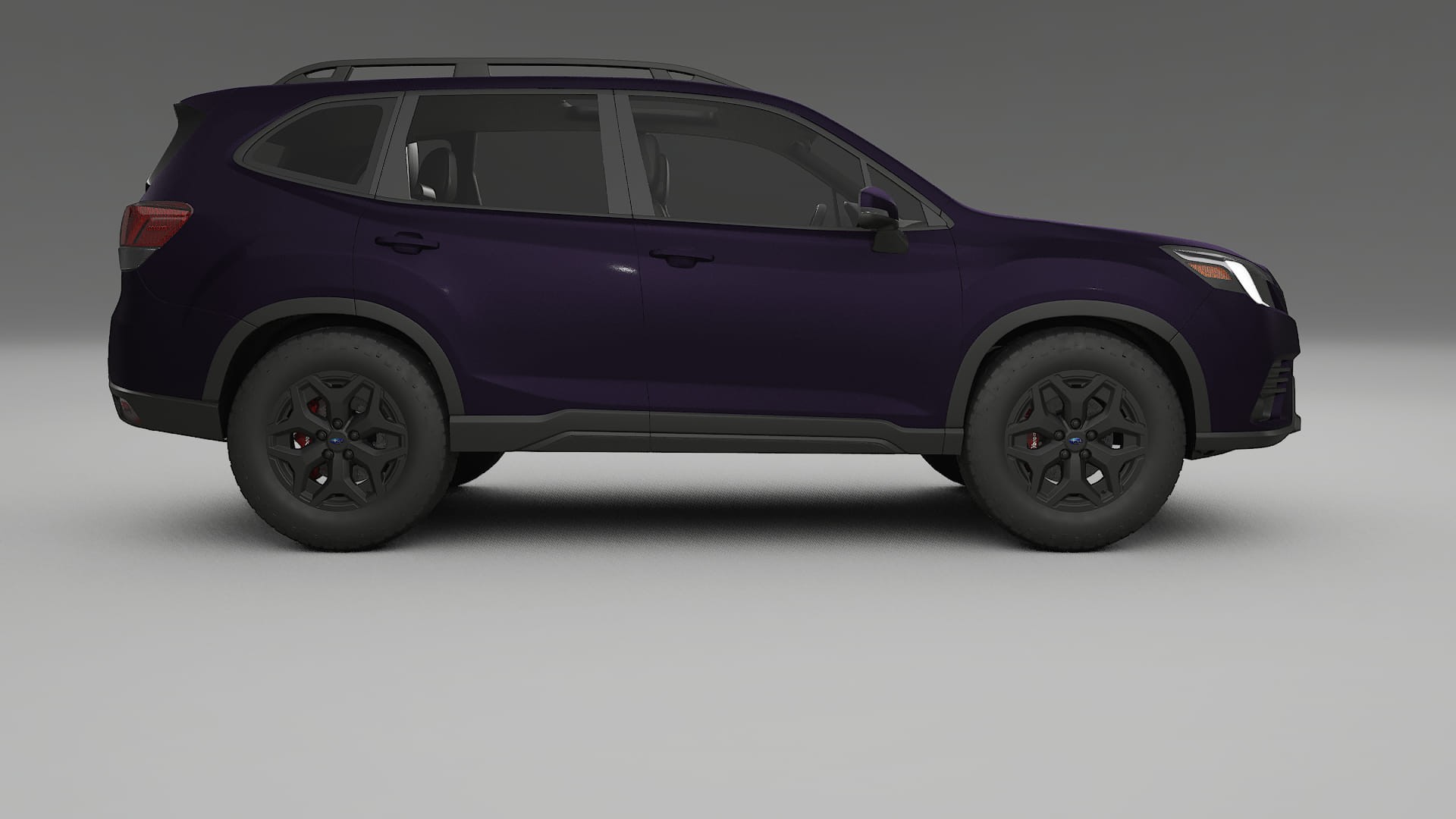 Subaru Forester V SK facelift LCI TPU Paint Protection Film | VIOLET Color Change PPF Full Pre-Cut Kit