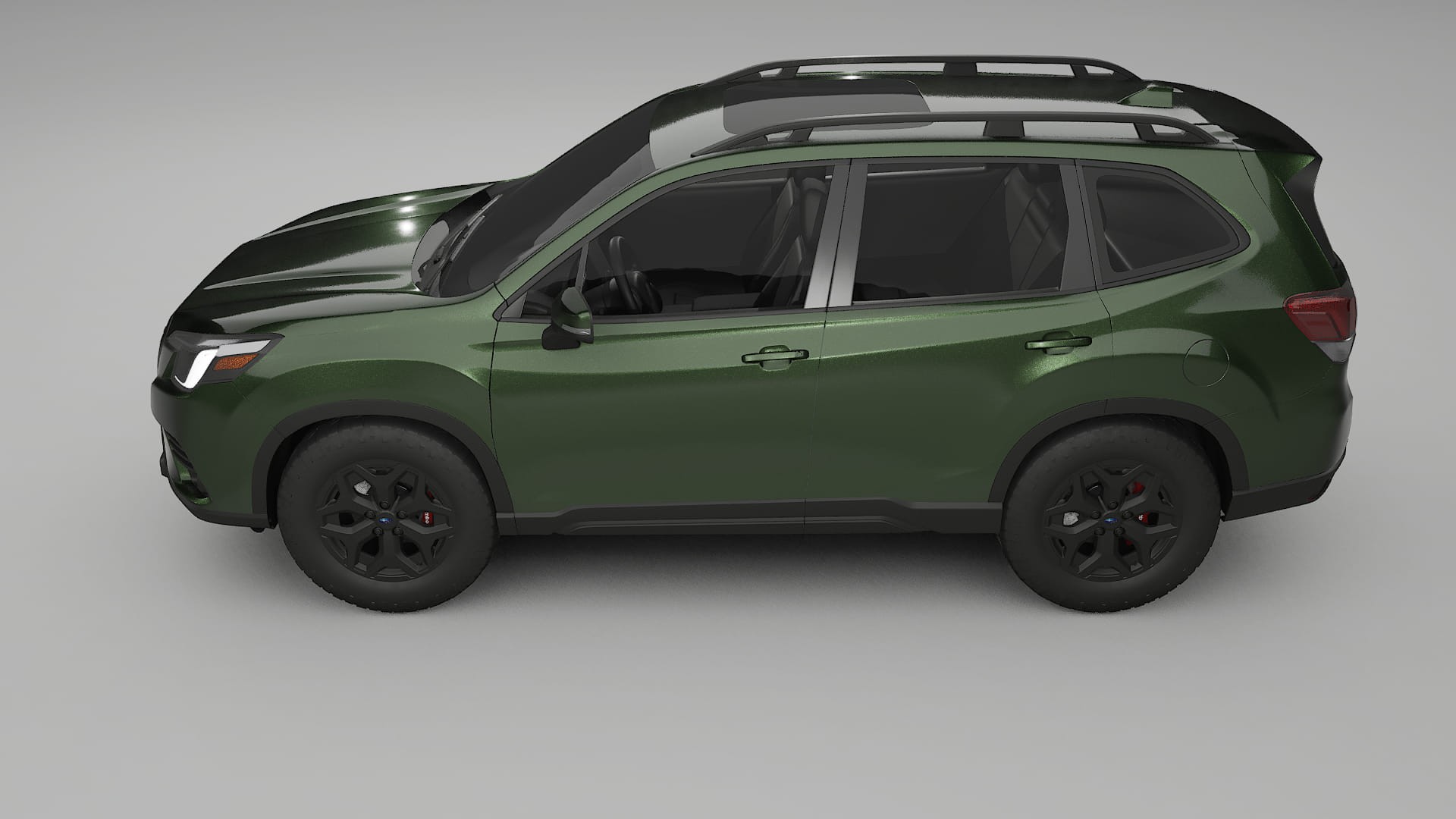 Subaru Forester V SK facelift LCI TPU Paint Protection Film | LAGOON Color Change PPF Full Pre-Cut Kit