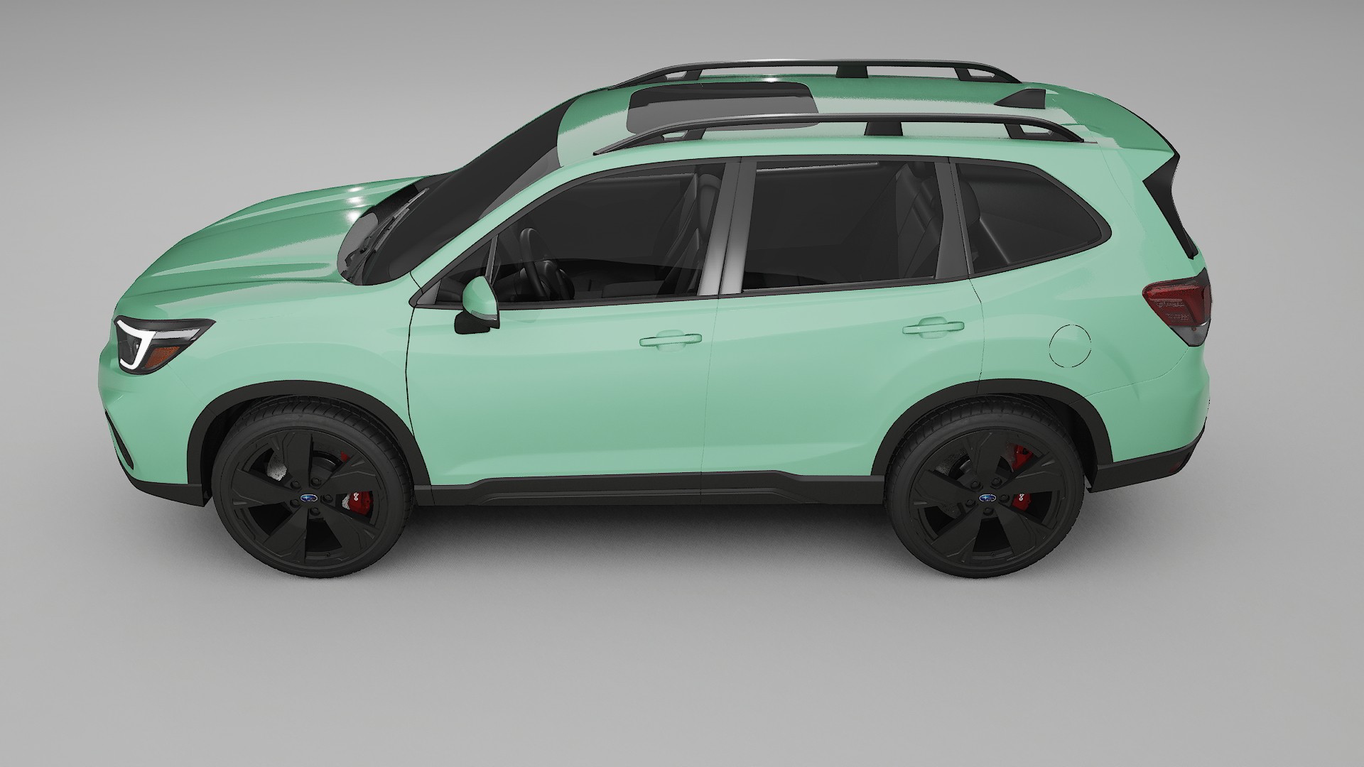 Subaru Forester V SK prefacelift pre-LCI TPU Paint Protection Film | DUSTY Color Change PPF Full Pre-Cut Kit