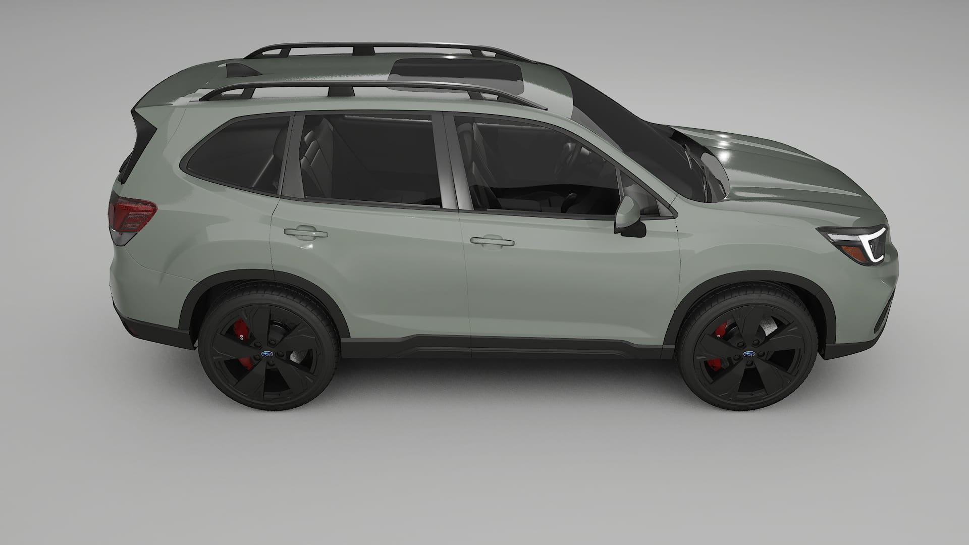 Subaru Forester V SK prefacelift pre-LCI TPU Paint Protection Film | SLATE Color Change PPF Full Pre-Cut Kit