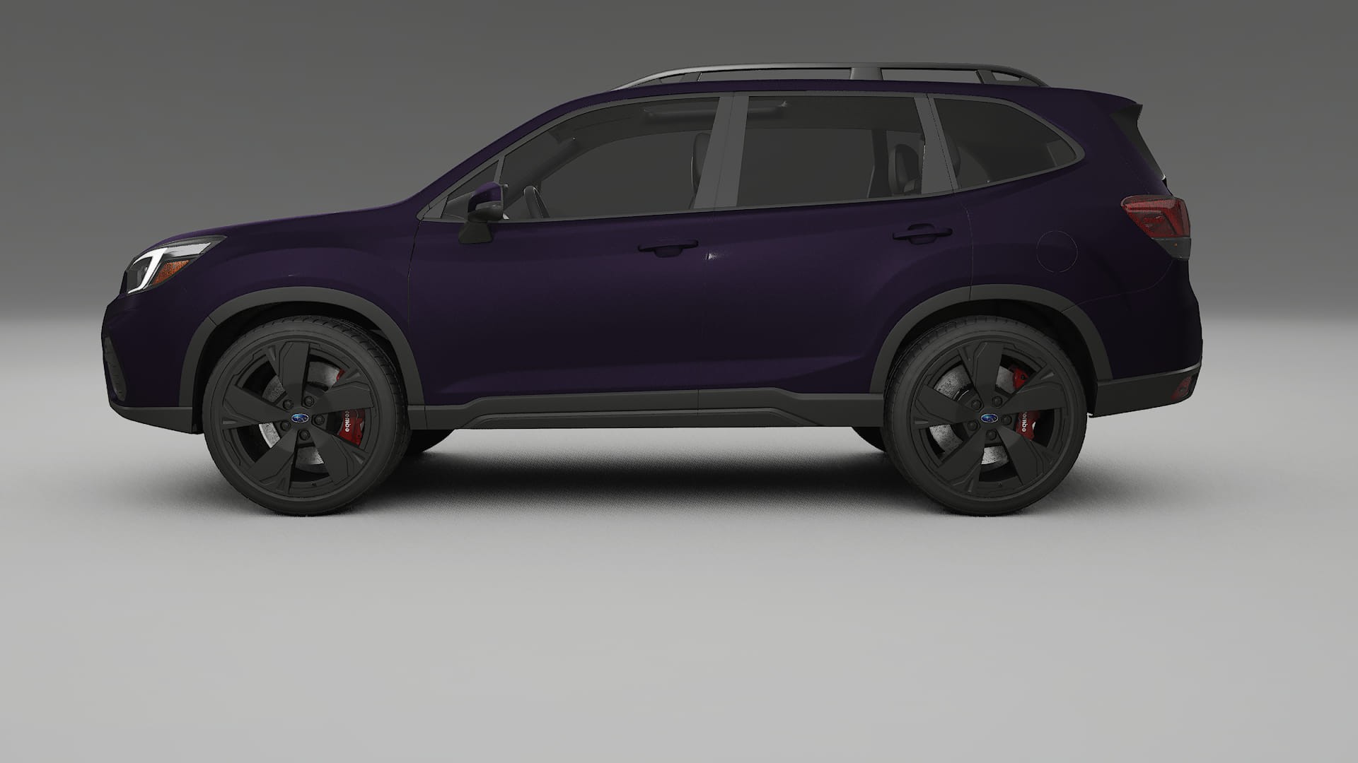 Subaru Forester V SK prefacelift pre-LCI TPU Paint Protection Film | VIOLET Color Change PPF Full Pre-Cut Kit